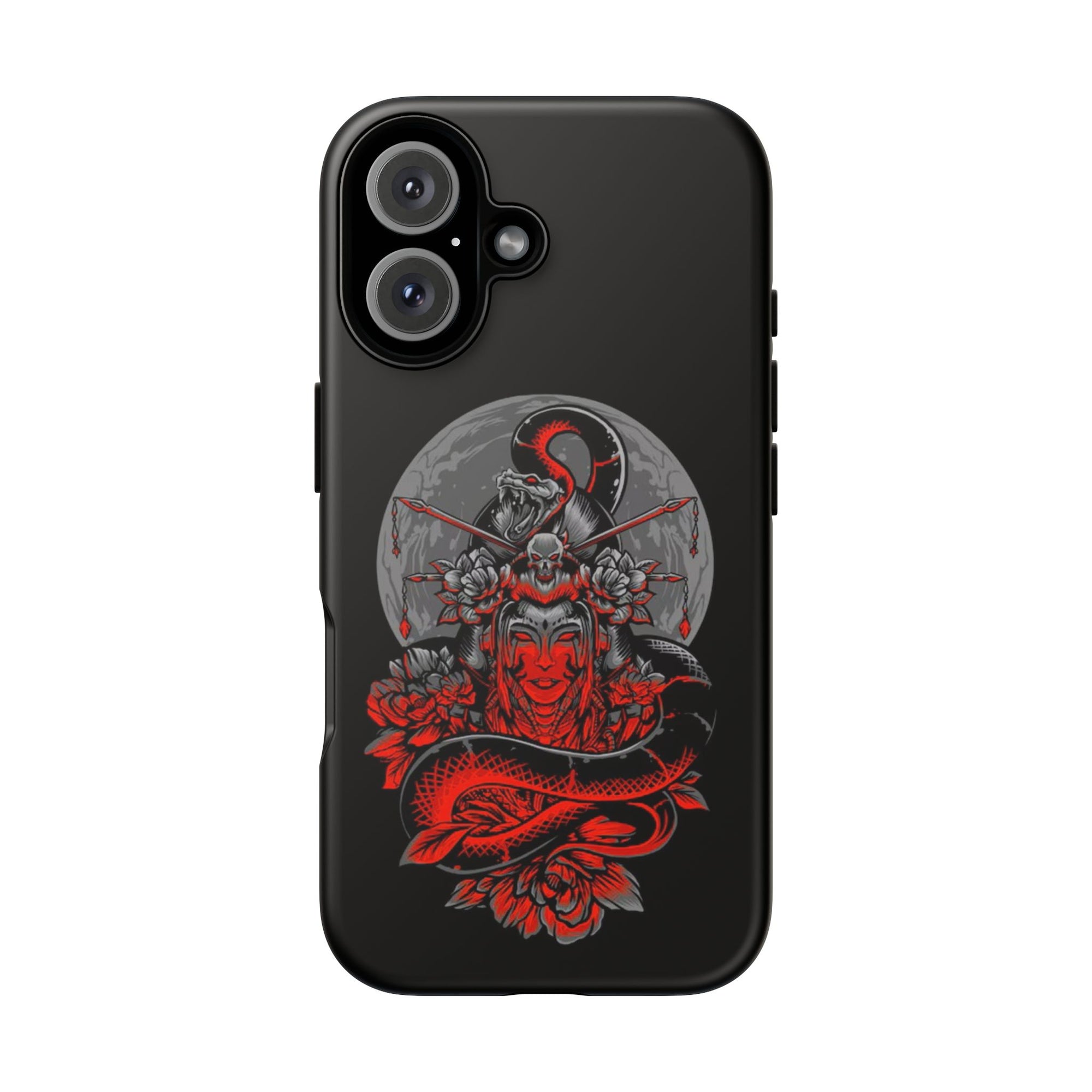 Tough Cases for iPhone, Dragon & Warrior Design, Durable Phone Protection, Perfect Gift for Tech Lovers, Unique Gifting