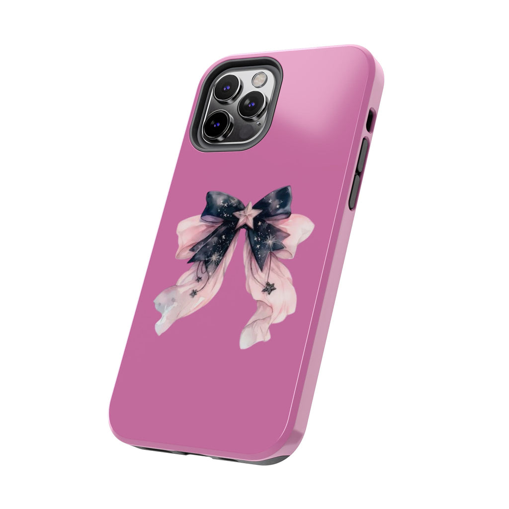Pink Ribbon Tough Phone Cases, Galaxy Phone Covers, Chic Phone Protection, Ideal Gift for Her, Stylish Tech Accessories