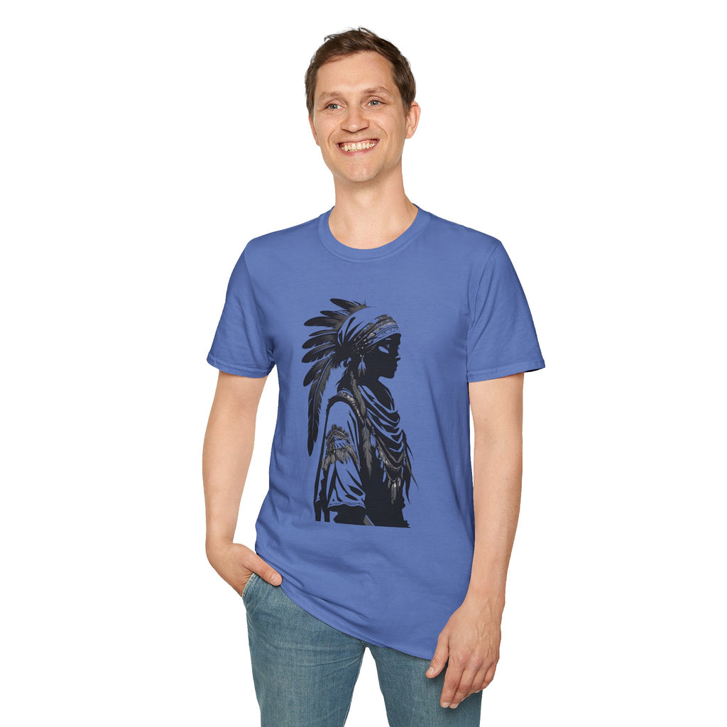 Bohemian Native Style T-Shirt, Comfortable Graphic Tee, Unisex Casual Wear, Gift for Culture Lovers, Perfect for Festivals, Everyday Style