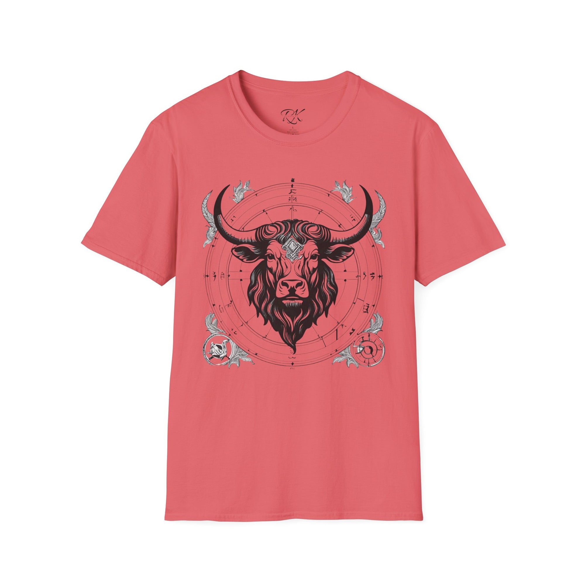 Taurus Zodiac T-Shirt, Astrology Tee, Horoscope Gift, Unisex Softstyle Shirt, Birthday Apparel, Taurus Constellation Top