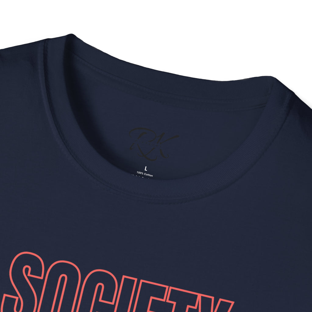 Society Graphic Unisex T-Shirt, Trendy Casual Tee, Unique Gift for Friends, Streetwear, Everyday Style