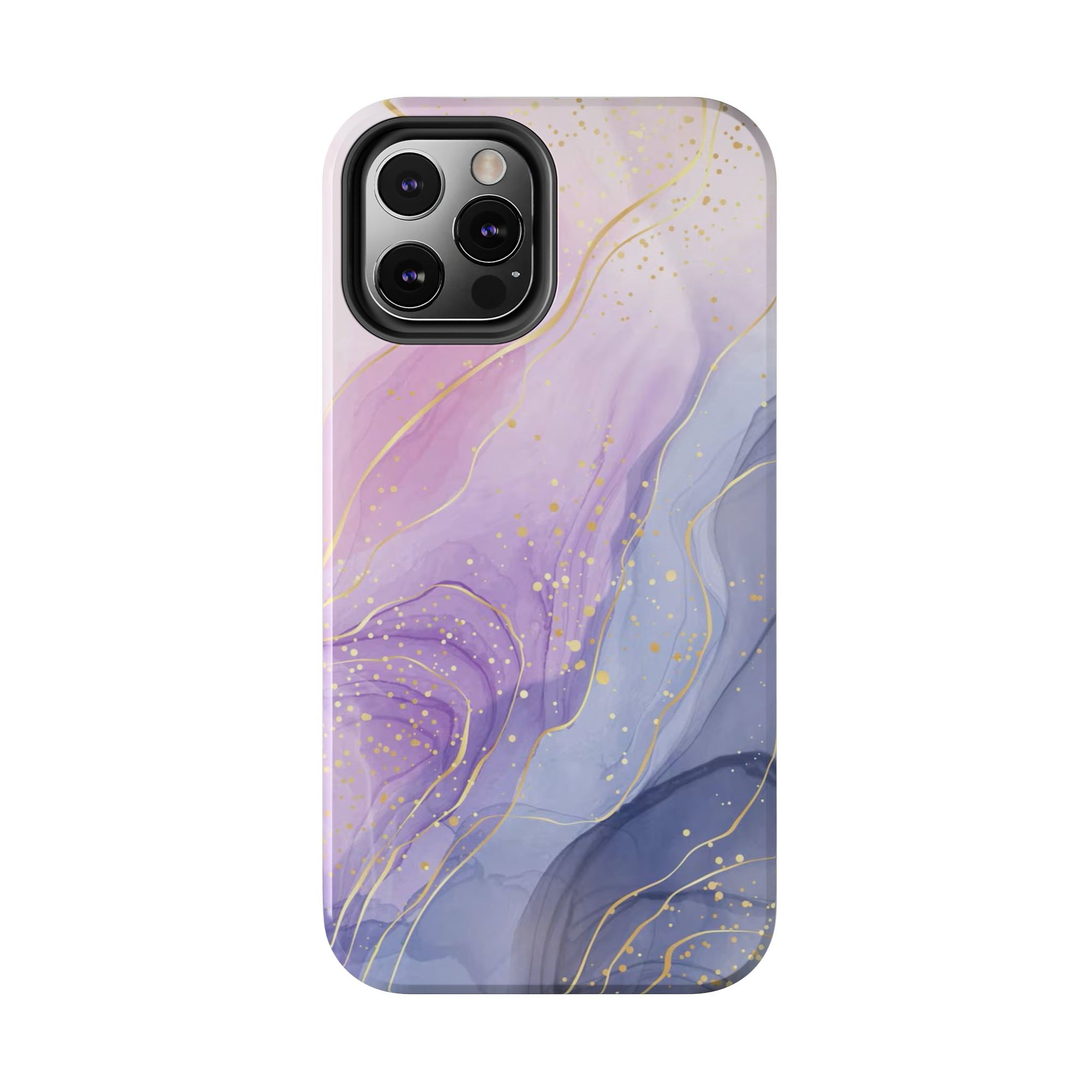Elegant Abstract Tough Phone Cases for Stylish Protection, Gift for Her, Phone Accessories, Lavender Marble Design, Phone Cover for [...]