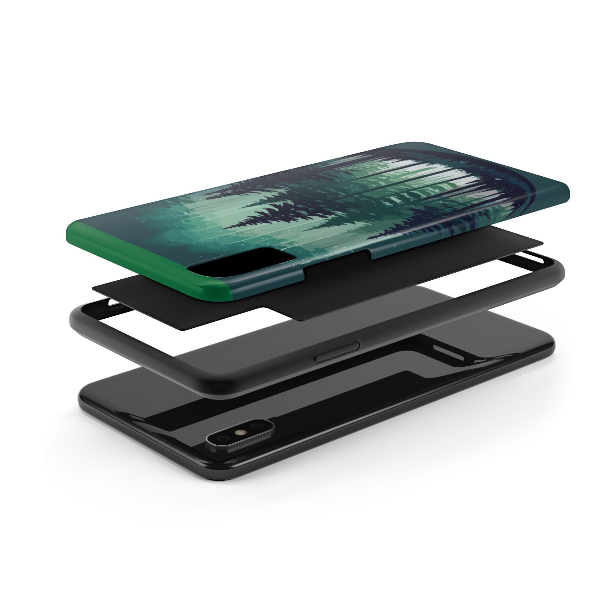 Tough Phone Cases – Forest Vibe, Nature Lover Gift, Outdoor Adventure Accessory, Eco-Friendly Phone Protection, Unique Gift Idea