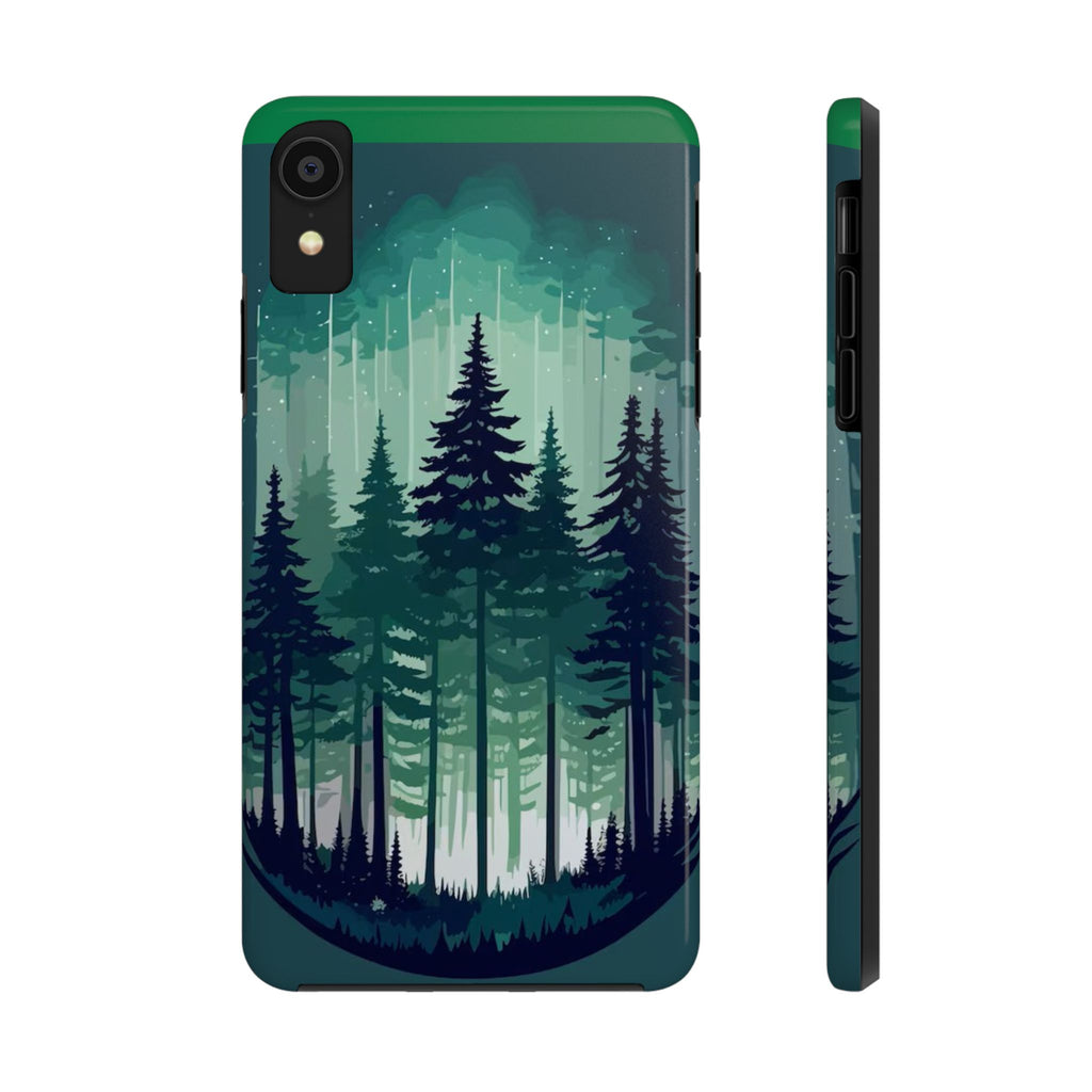 Tough Phone Cases – Forest Vibe, Nature Lover Gift, Outdoor Adventure Accessory, Eco-Friendly Phone Protection, Unique Gift Idea