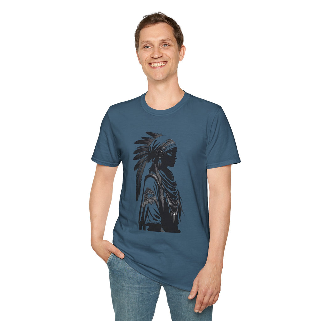 Bohemian Native Style T-Shirt, Comfortable Graphic Tee, Unisex Casual Wear, Gift for Culture Lovers, Perfect for Festivals, Everyday Style
