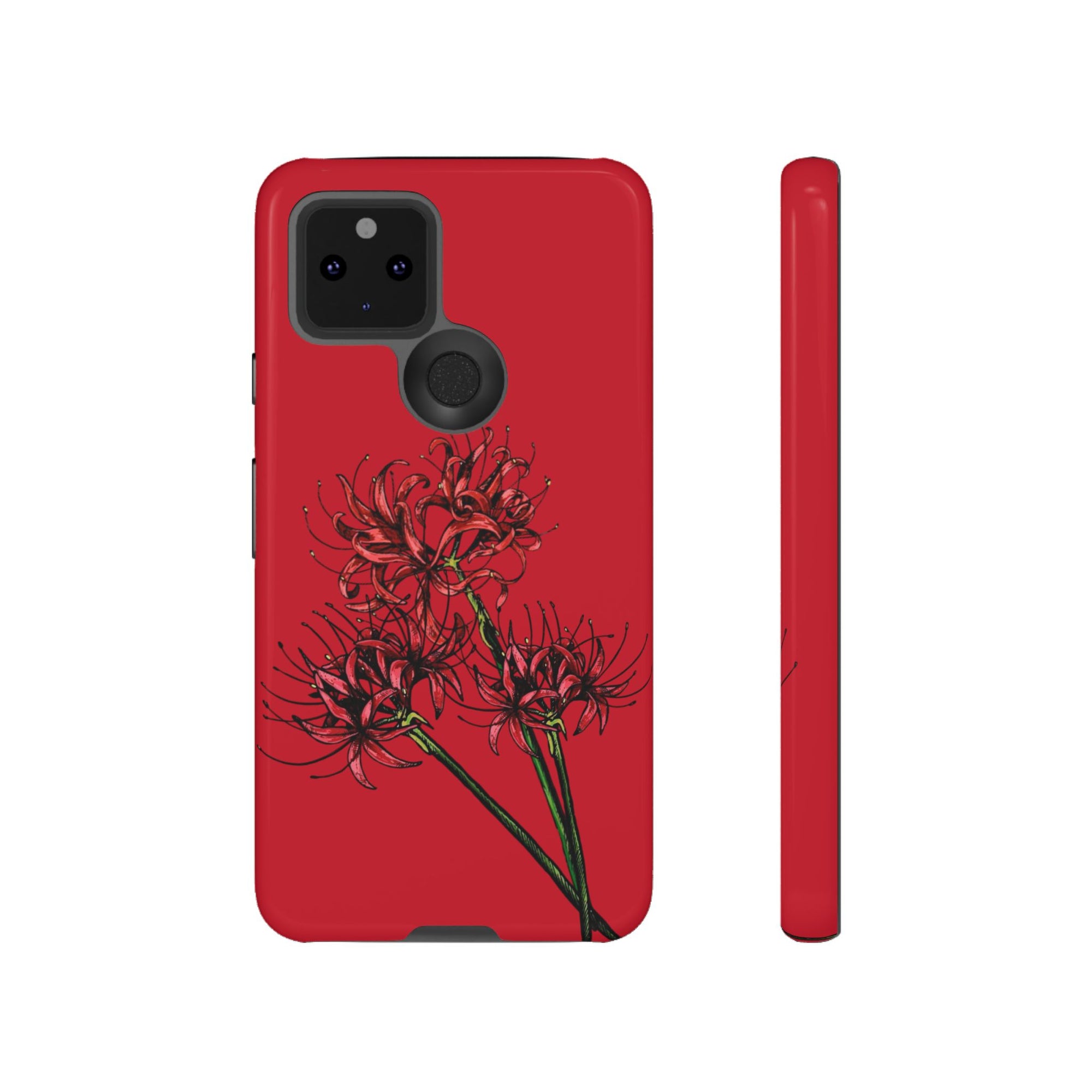 Floral Phone Case, Cute Durable Case for Plants Lovers, Stylish Tech Accessories, Gift for Her, Autumn Decor