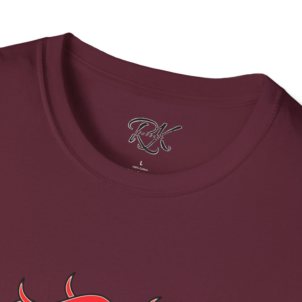 Frog Art Unisex Softstyle T-Shirt | Unique Graphic Tee, Casual Wear, Gift for Nature Lovers, Birthday, Eco-Friendly Fashion