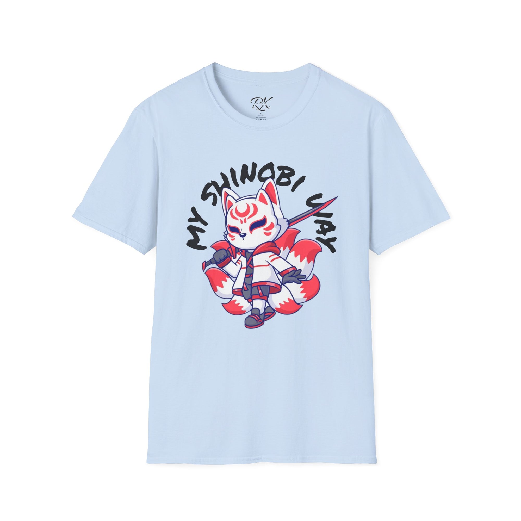 Unisex Anime T-Shirt - 'My Shinobi Pal' Graphic Tee, Comfortable Streetwear, Gift for Anime Lovers, Casual Wear, Stylish Outfit