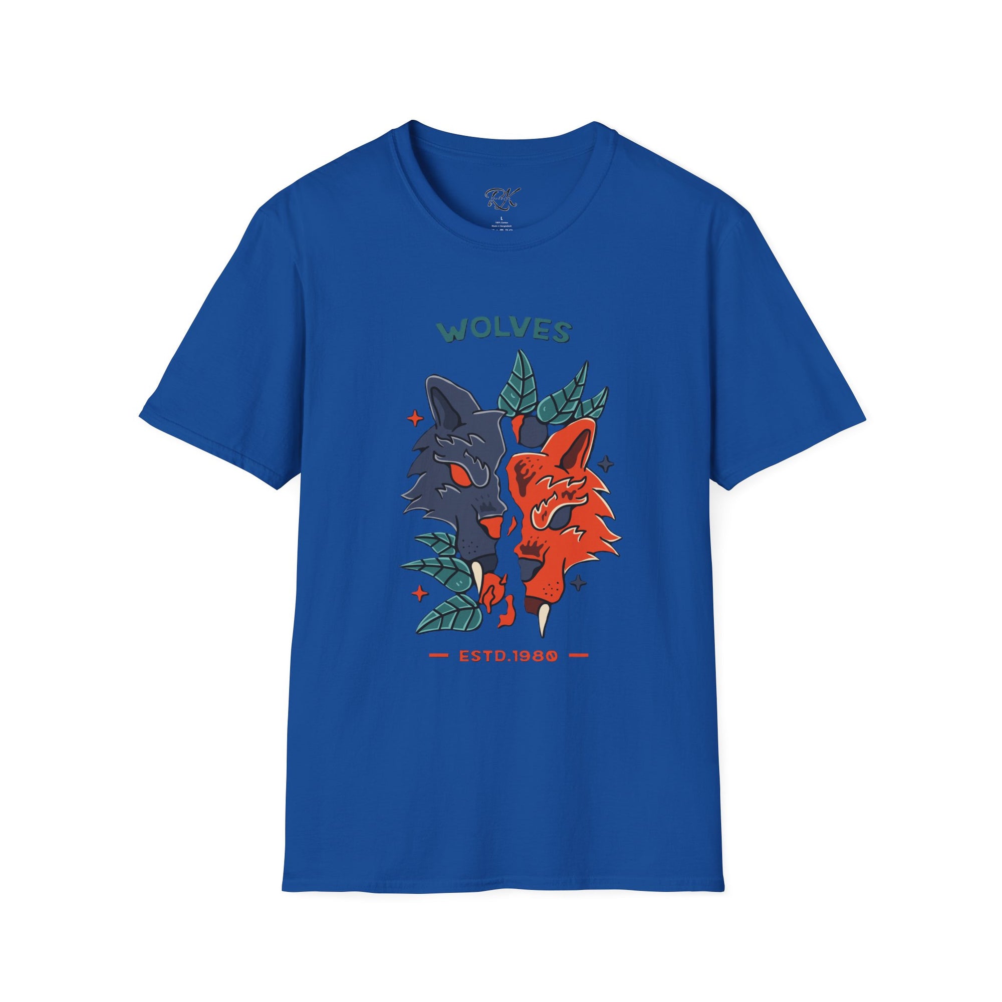 Wolf Graphic Unisex T-Shirt, Nature Lovers Tee, Gift for Animal Enthusiasts, Casual Wear, Eco-Friendly Fashion