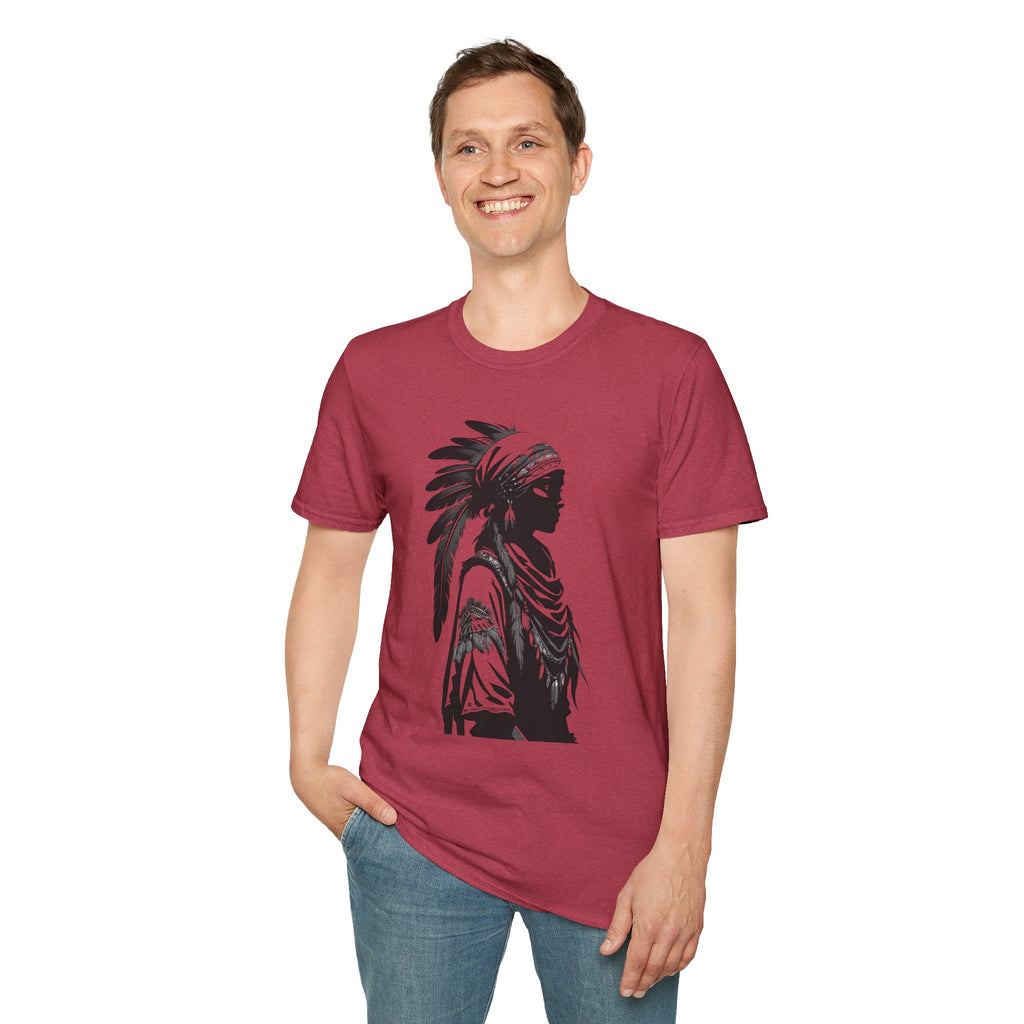 Bohemian Native Style T-Shirt, Comfortable Graphic Tee, Unisex Casual Wear, Gift for Culture Lovers, Perfect for Festivals, Everyday Style