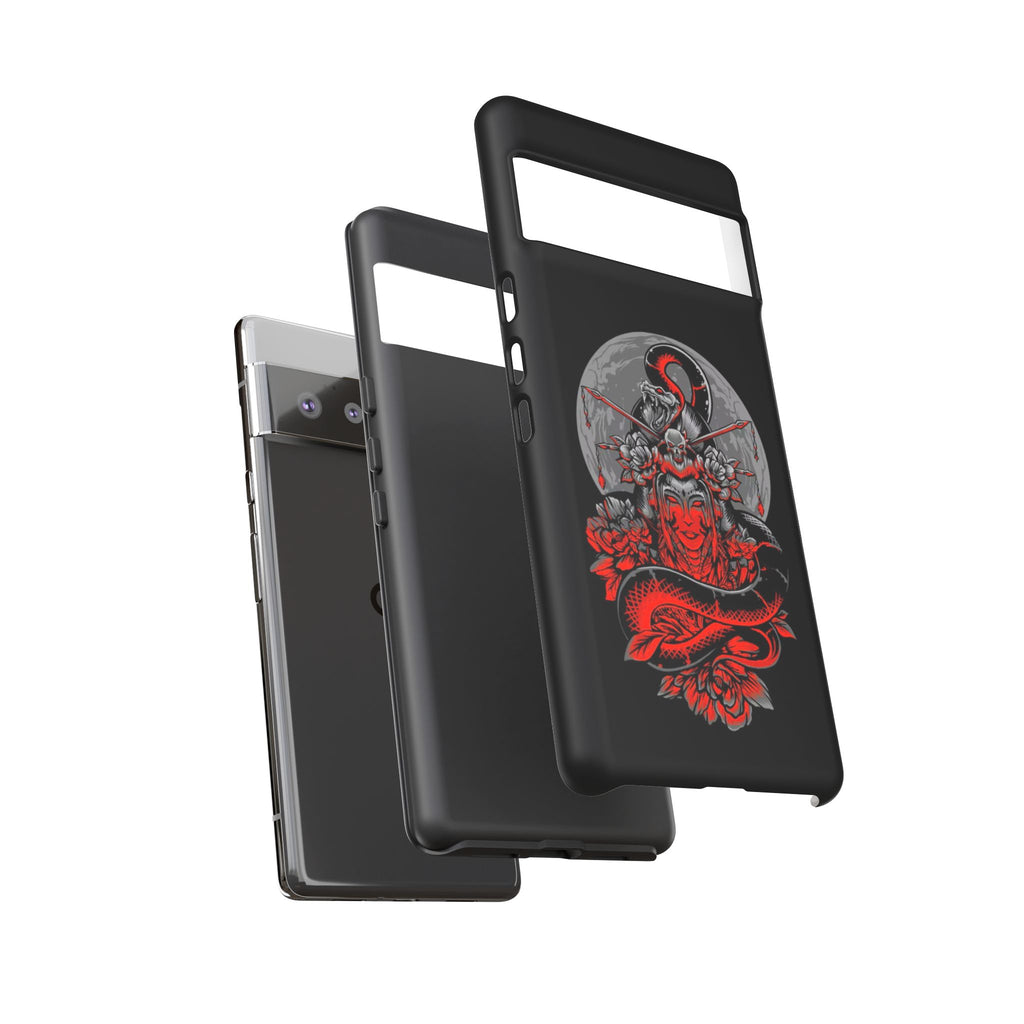 Tough Cases for iPhone, Dragon & Warrior Design, Durable Phone Protection, Perfect Gift for Tech Lovers, Unique Gifting