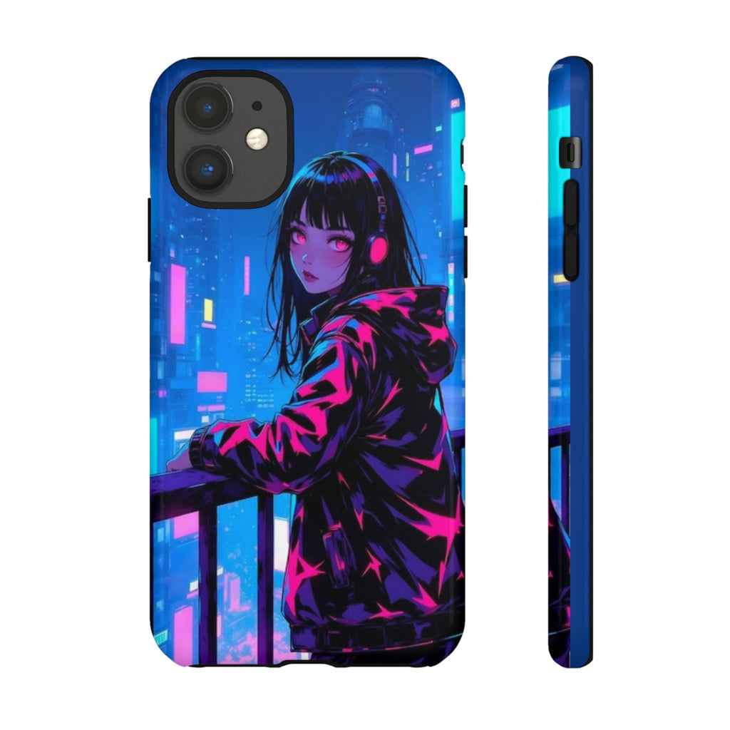 Futuristic Phone Case, Cyberpunk Aesthetic, Tough Phone Cover, Urban Style, Gift for Tech Lovers, Unique Phone Accessories, Streetwear [...]