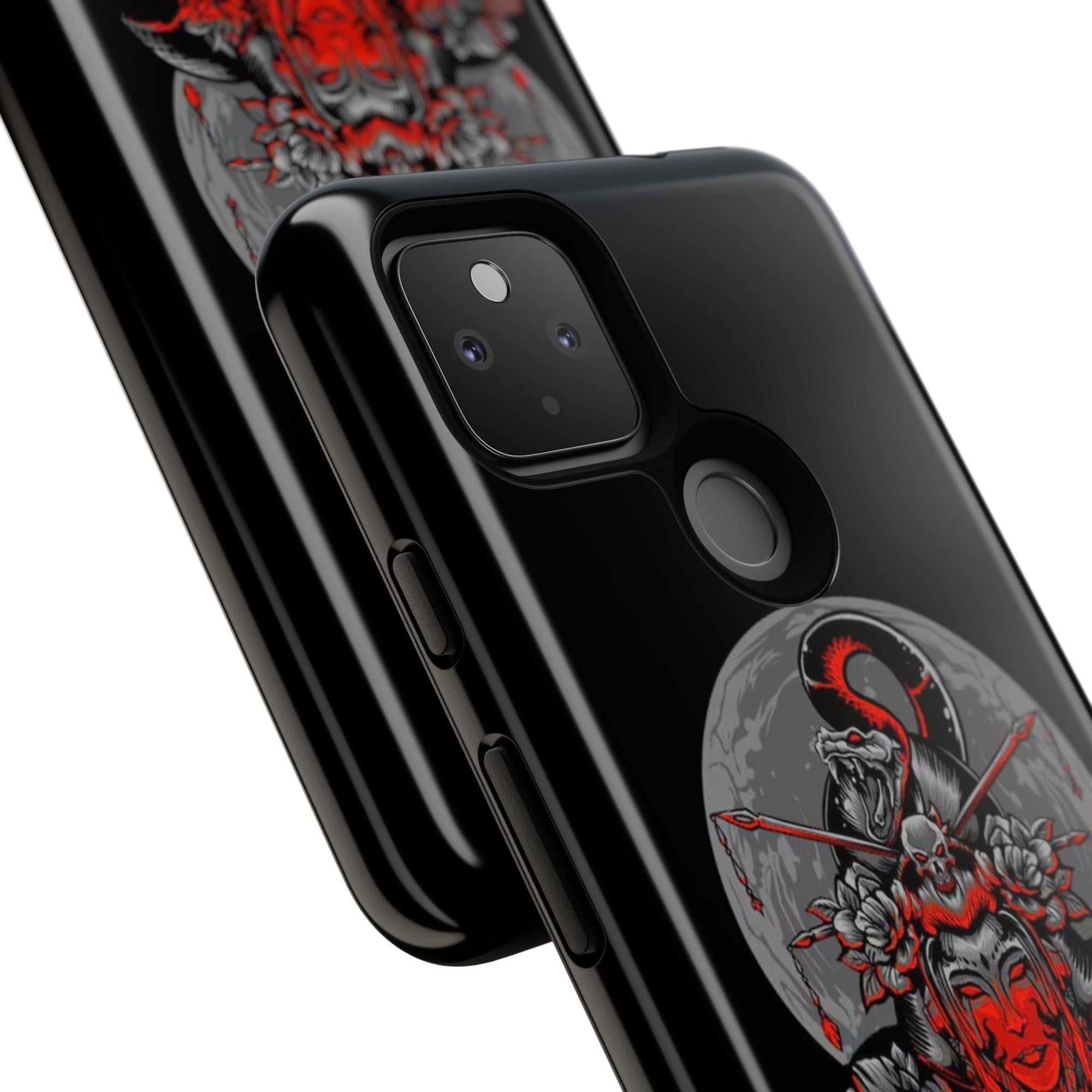Tough Cases for iPhone, Dragon & Warrior Design, Durable Phone Protection, Perfect Gift for Tech Lovers, Unique Gifting