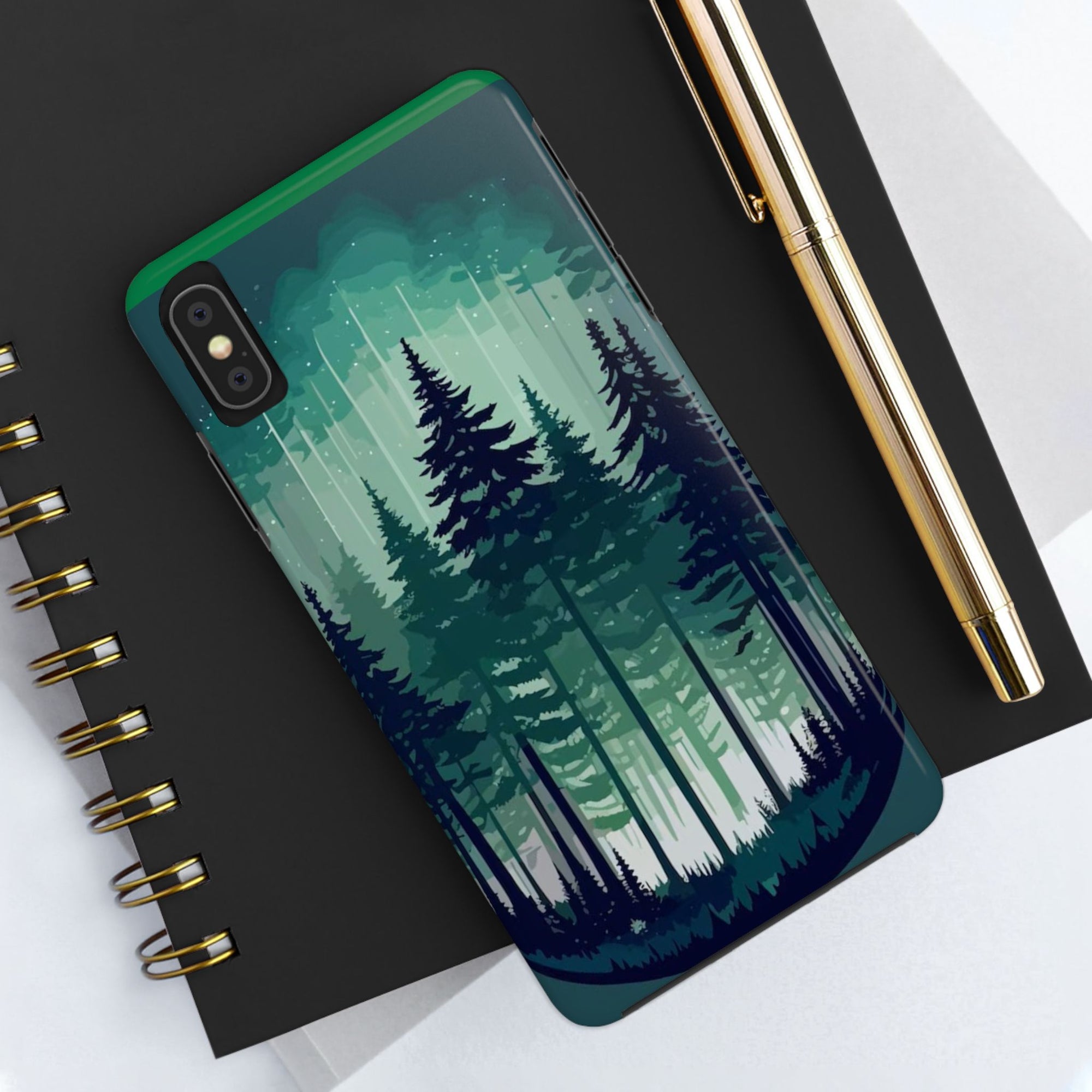 Tough Phone Cases – Forest Vibe, Nature Lover Gift, Outdoor Adventure Accessory, Eco-Friendly Phone Protection, Unique Gift Idea