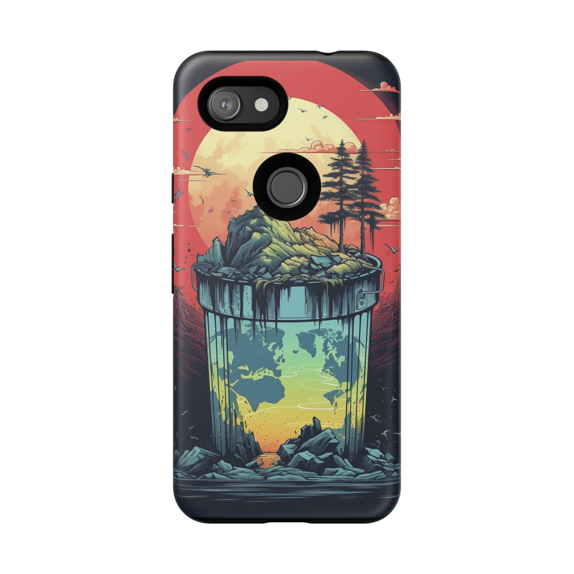 Vibrant Nature-Themed Phone Case, Tough Cases for Adventurers, Eco-Friendly, Trendy Phone Accessory, Great Gift for Nature Lovers