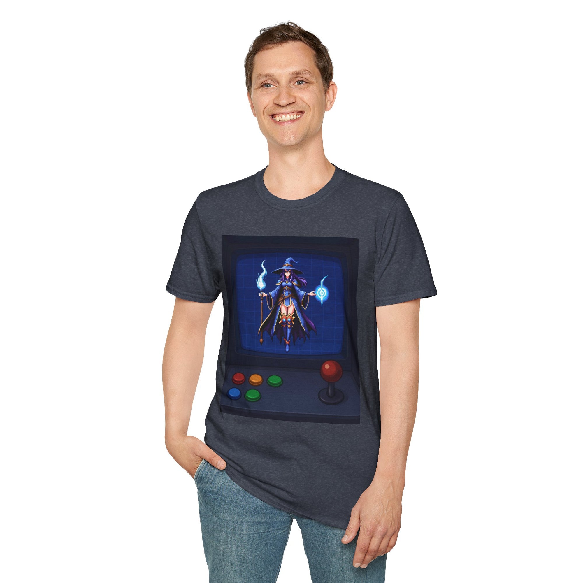Retro Gamer Unisex T-Shirt - Perfect Gift for Gamers, Video Game Lovers, Game Night, Casual Wear, Fun Tees