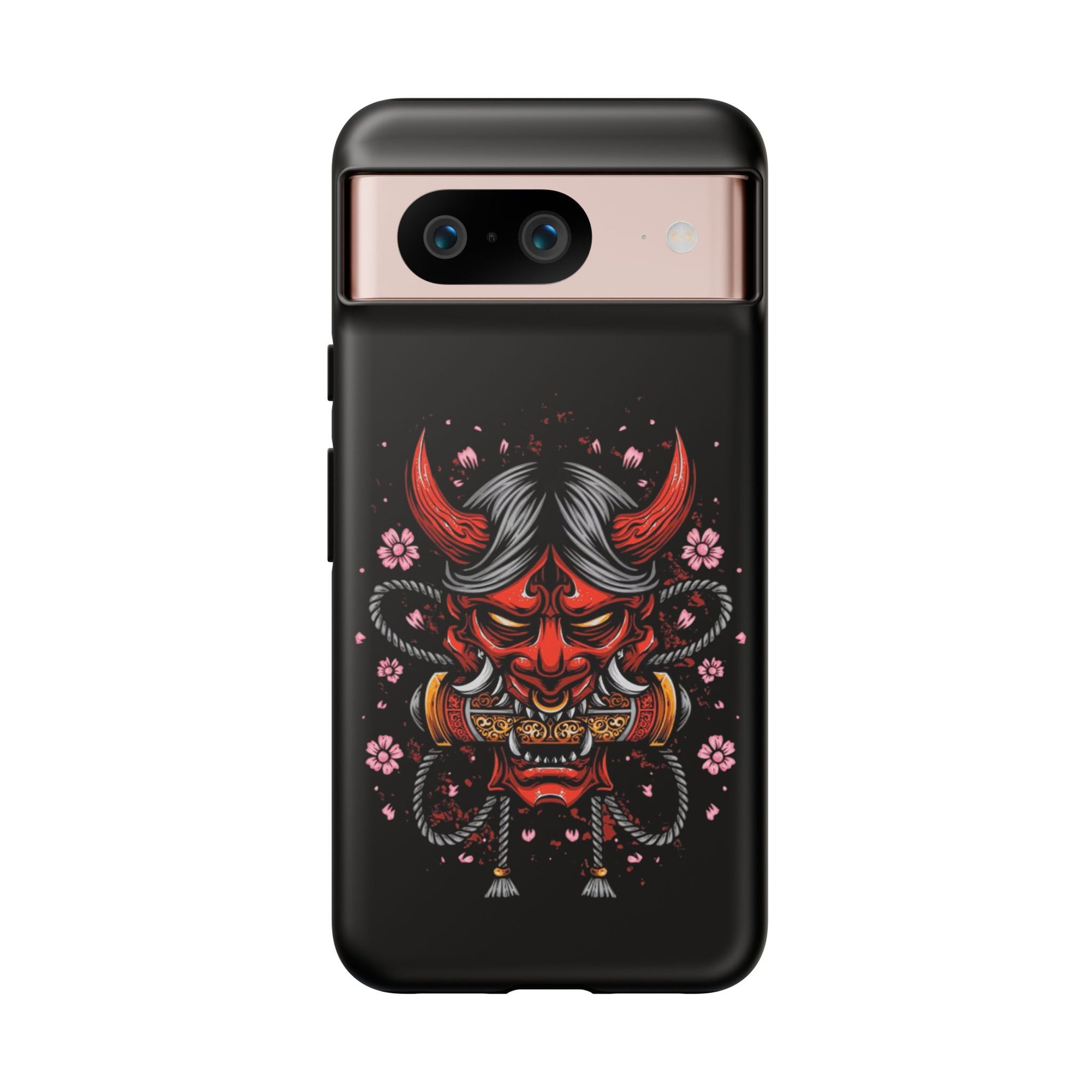 Tough Cases: Fierce Demon Phone Case, Edgy Phone Cover, Protect Your Device, Gift for Anime Fans, Unique Artwork Case