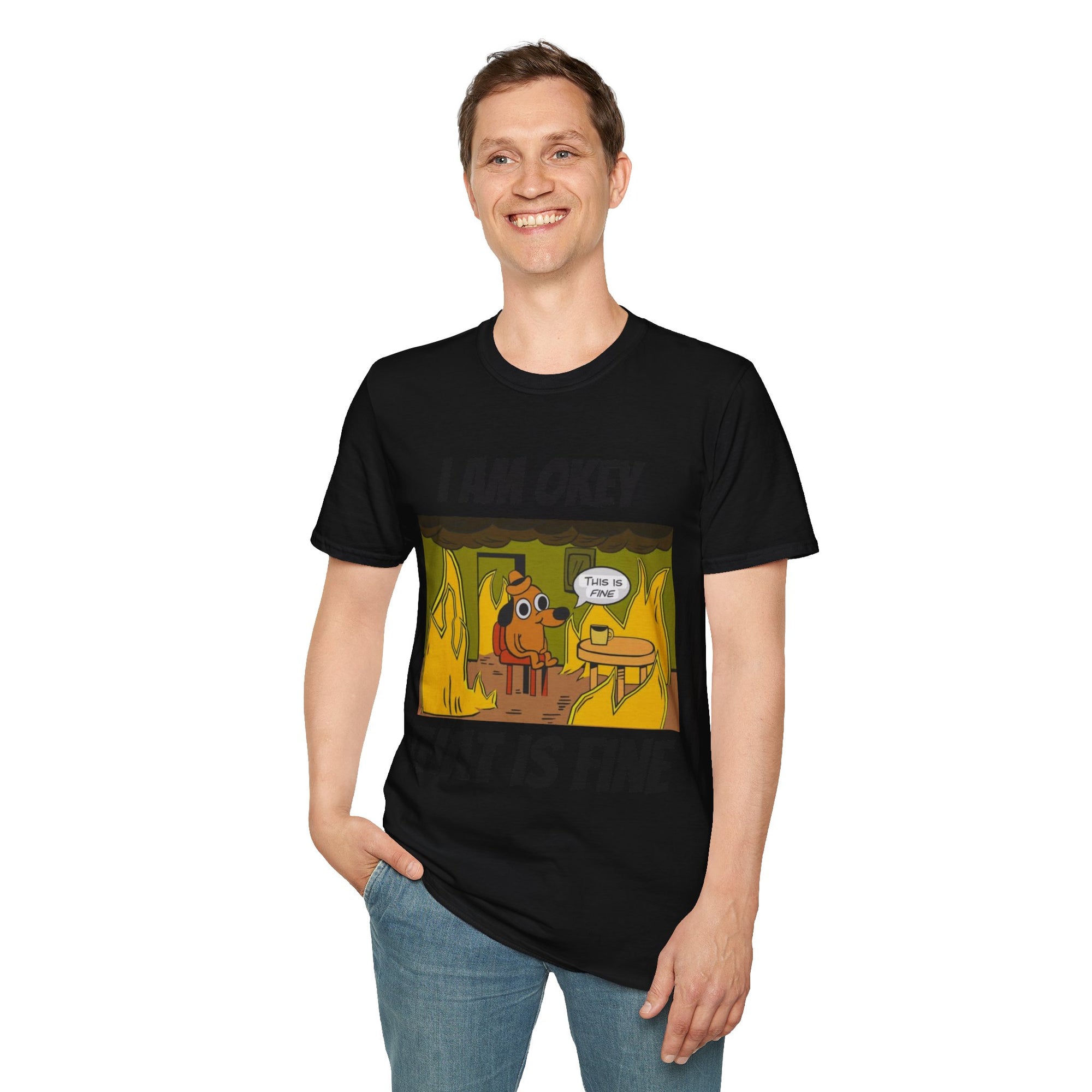 Funny Graphic T-Shirt for Adults, Casual Humor Tee, Gift for Friends, Cute Everyday Wear, Comfortable Cotton