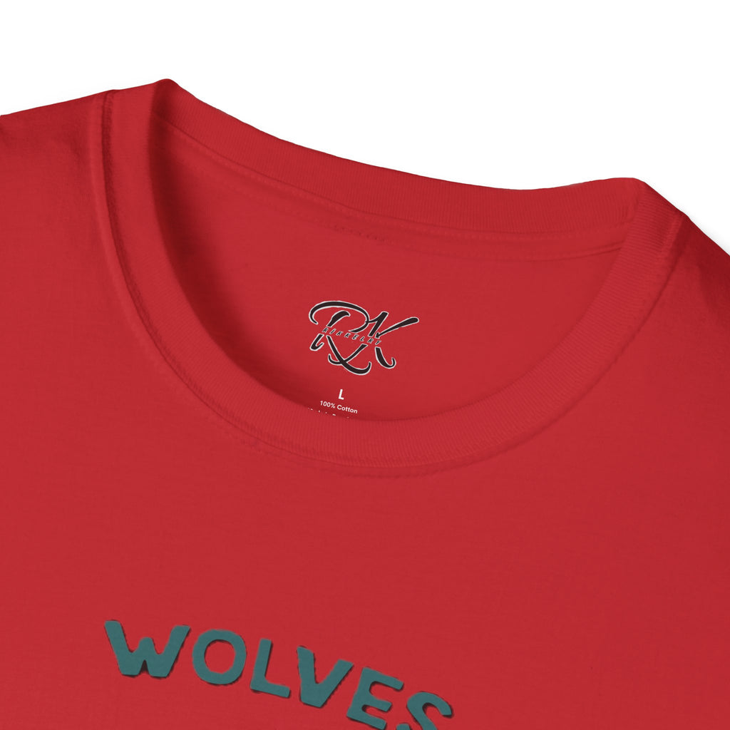 Wolf Graphic Unisex T-Shirt, Nature Lovers Tee, Gift for Animal Enthusiasts, Casual Wear, Eco-Friendly Fashion