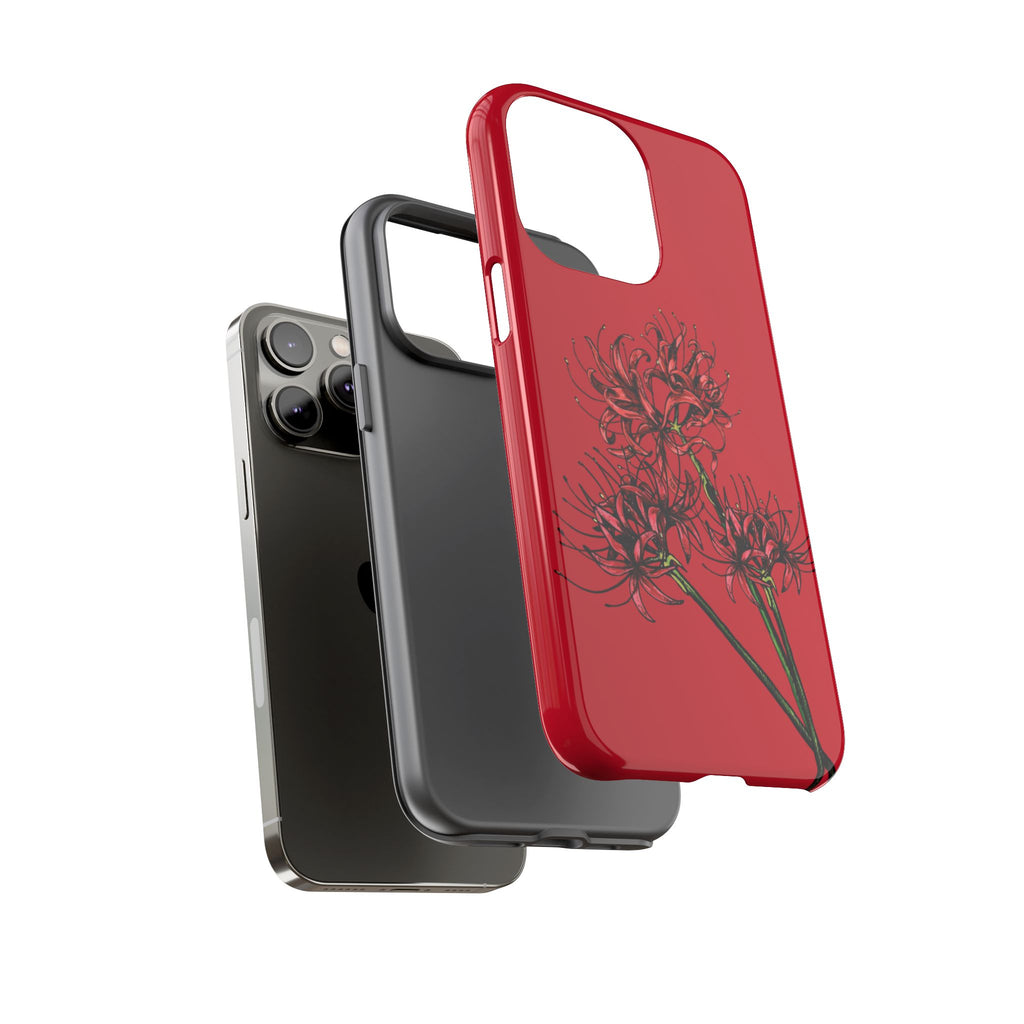 Floral Phone Case, Cute Durable Case for Plants Lovers, Stylish Tech Accessories, Gift for Her, Autumn Decor