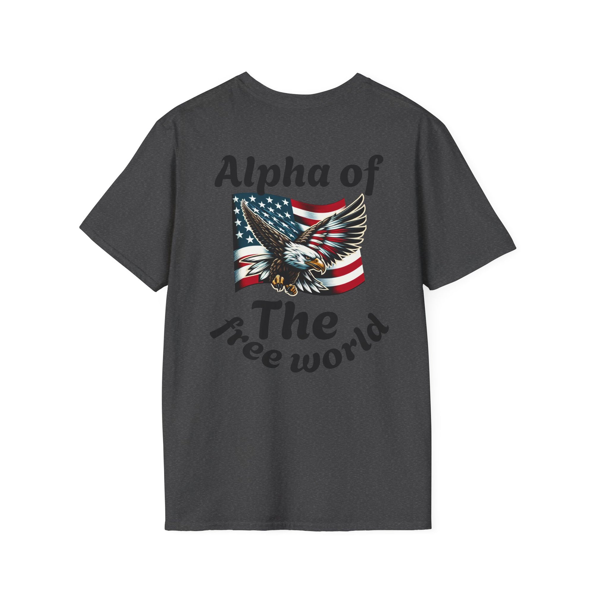Patriotic Graphic T-Shirt, Unisex Softstyle Tee, Independence Day Gift, Freedom Apparel, Americana Clothing