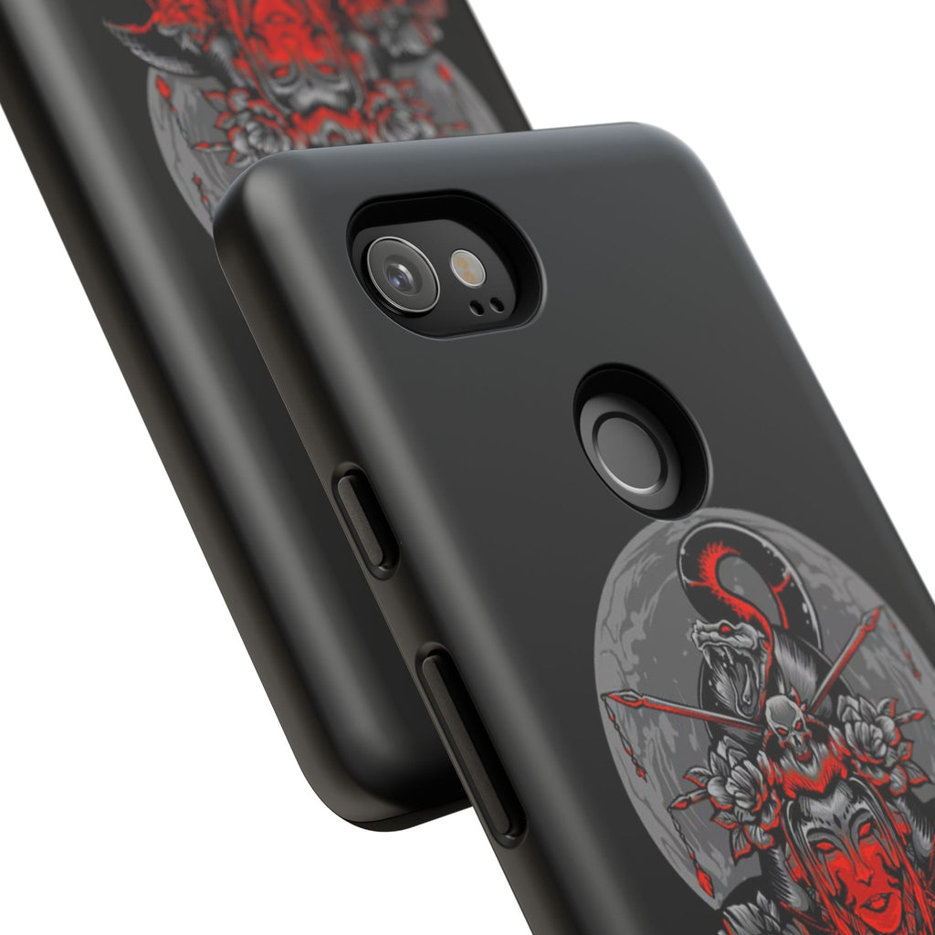 Tough Cases for iPhone, Dragon & Warrior Design, Durable Phone Protection, Perfect Gift for Tech Lovers, Unique Gifting