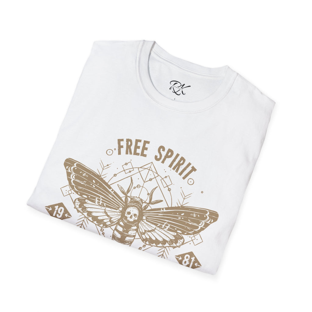 Free Spirit Wild Heart Unisex T-Shirt, Boho Graphic Tee, Nature Lover Shirt, Gift for Adventurers, Casual Wear, Everyday Comfort