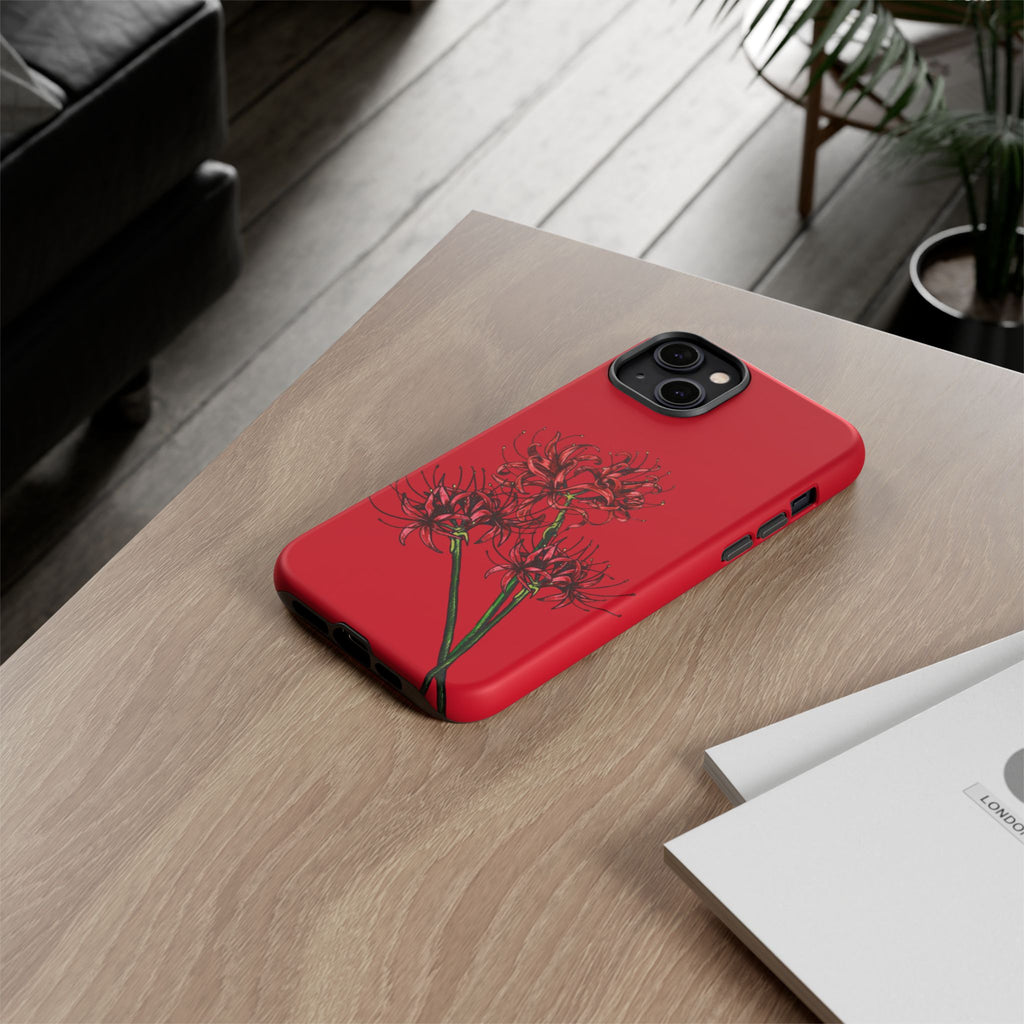 Floral Phone Case, Cute Durable Case for Plants Lovers, Stylish Tech Accessories, Gift for Her, Autumn Decor
