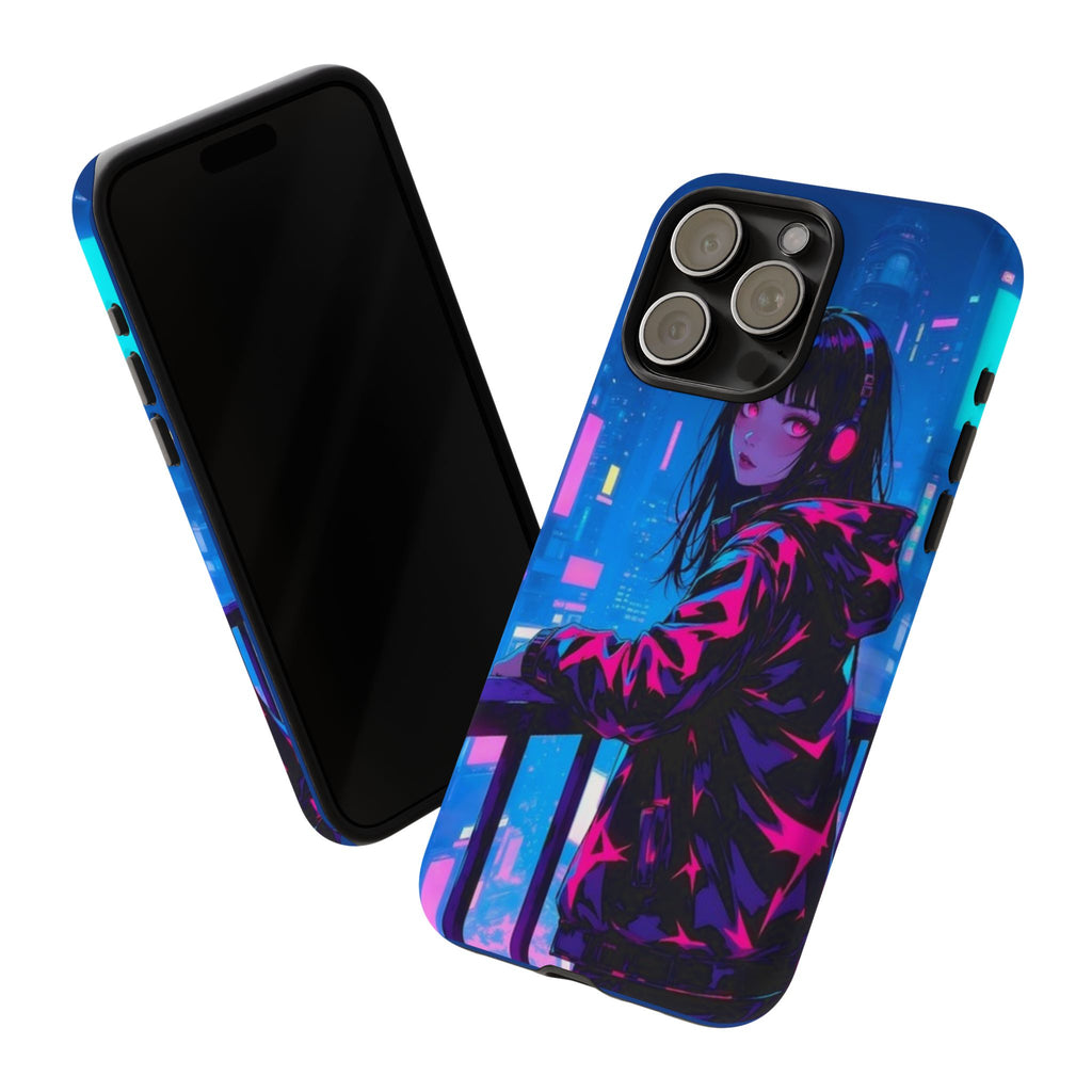 Futuristic Phone Case, Cyberpunk Aesthetic, Tough Phone Cover, Urban Style, Gift for Tech Lovers, Unique Phone Accessories, Streetwear [...]