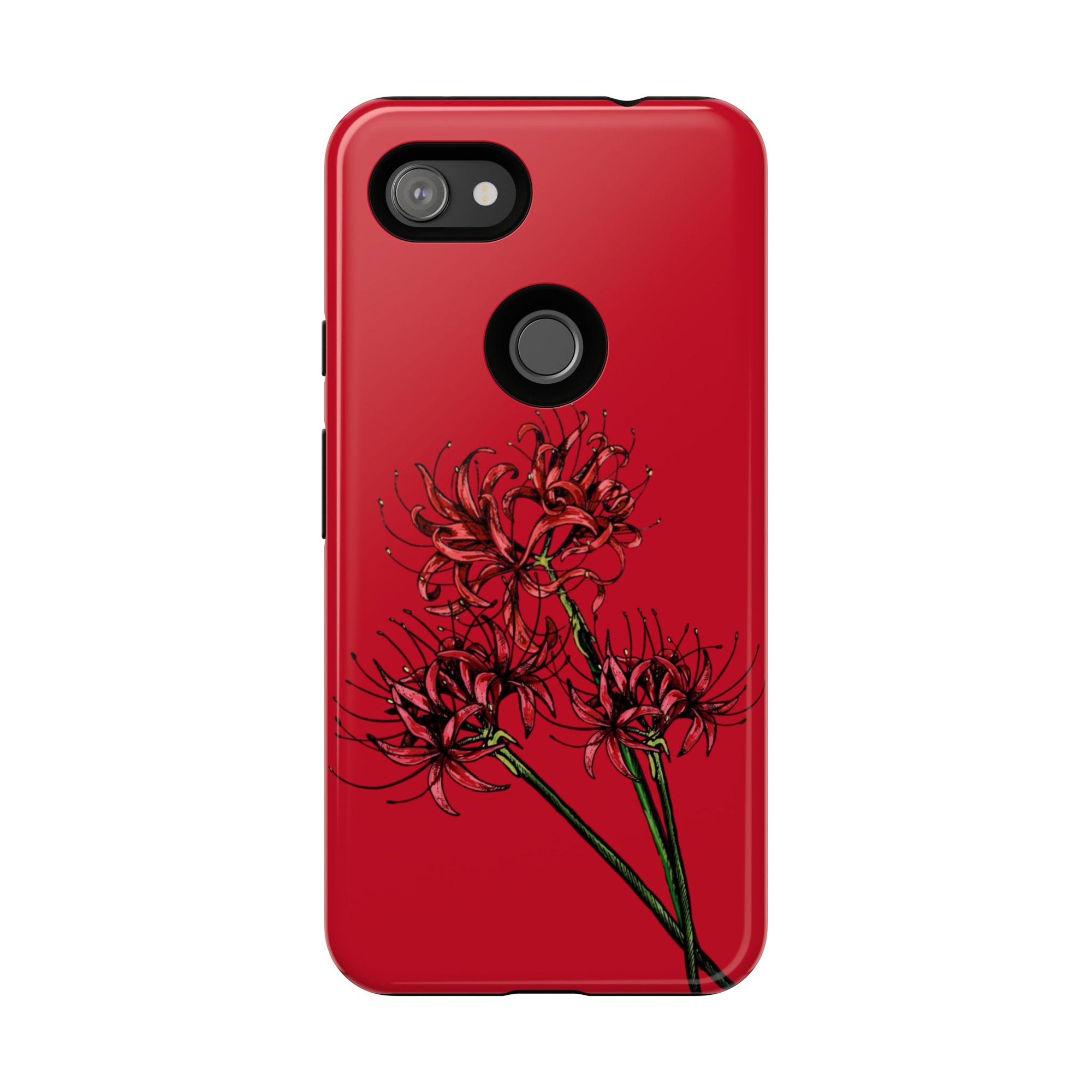 Floral Phone Case, Cute Durable Case for Plants Lovers, Stylish Tech Accessories, Gift for Her, Autumn Decor