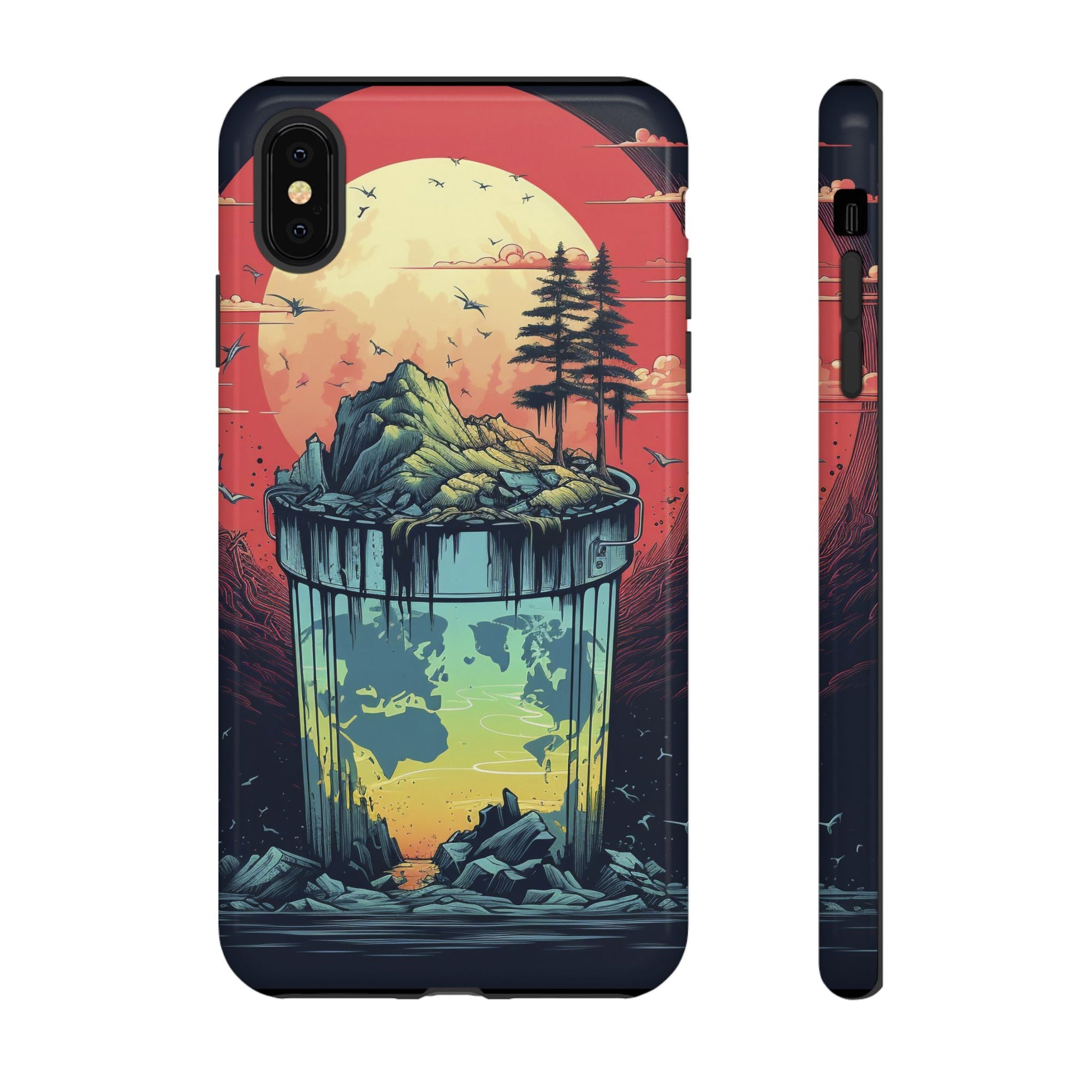 Vibrant Nature-Themed Phone Case, Tough Cases for Adventurers, Eco-Friendly, Trendy Phone Accessory, Great Gift for Nature Lovers