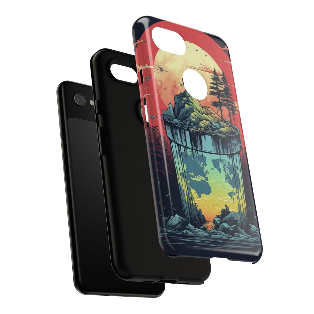 Vibrant Nature-Themed Phone Case, Tough Cases for Adventurers, Eco-Friendly, Trendy Phone Accessory, Great Gift for Nature Lovers
