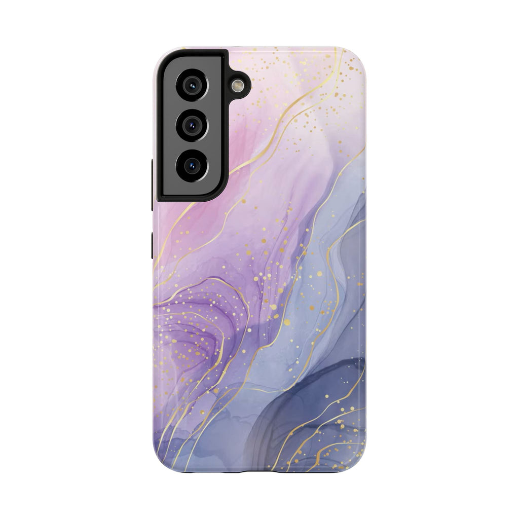 Elegant Abstract Tough Phone Cases for Stylish Protection, Gift for Her, Phone Accessories, Lavender Marble Design, Phone Cover for [...]