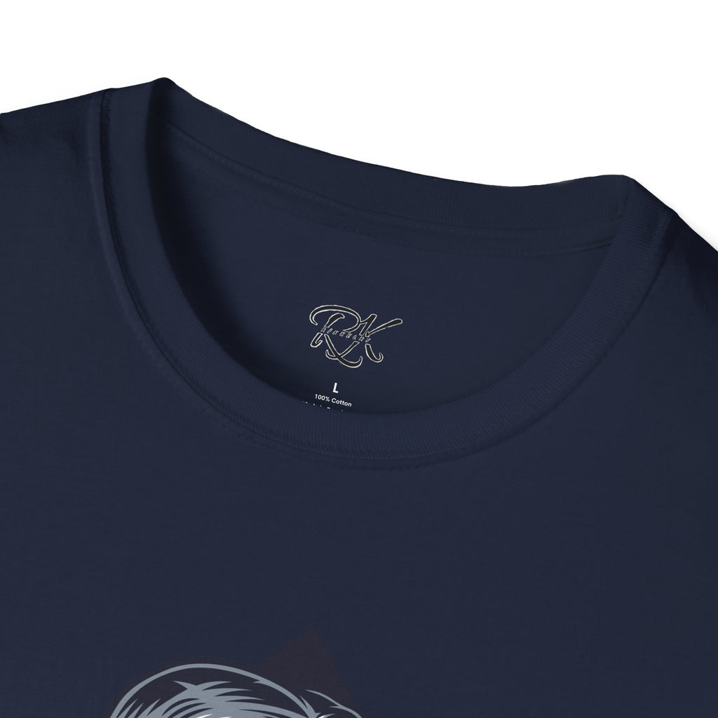 Edgy Graphic Tee, Unisex T-Shirt with Skull and Rose Design, Stylish Casual Wear, Perfect for Gift Giving, Comfortable Everyday Attire