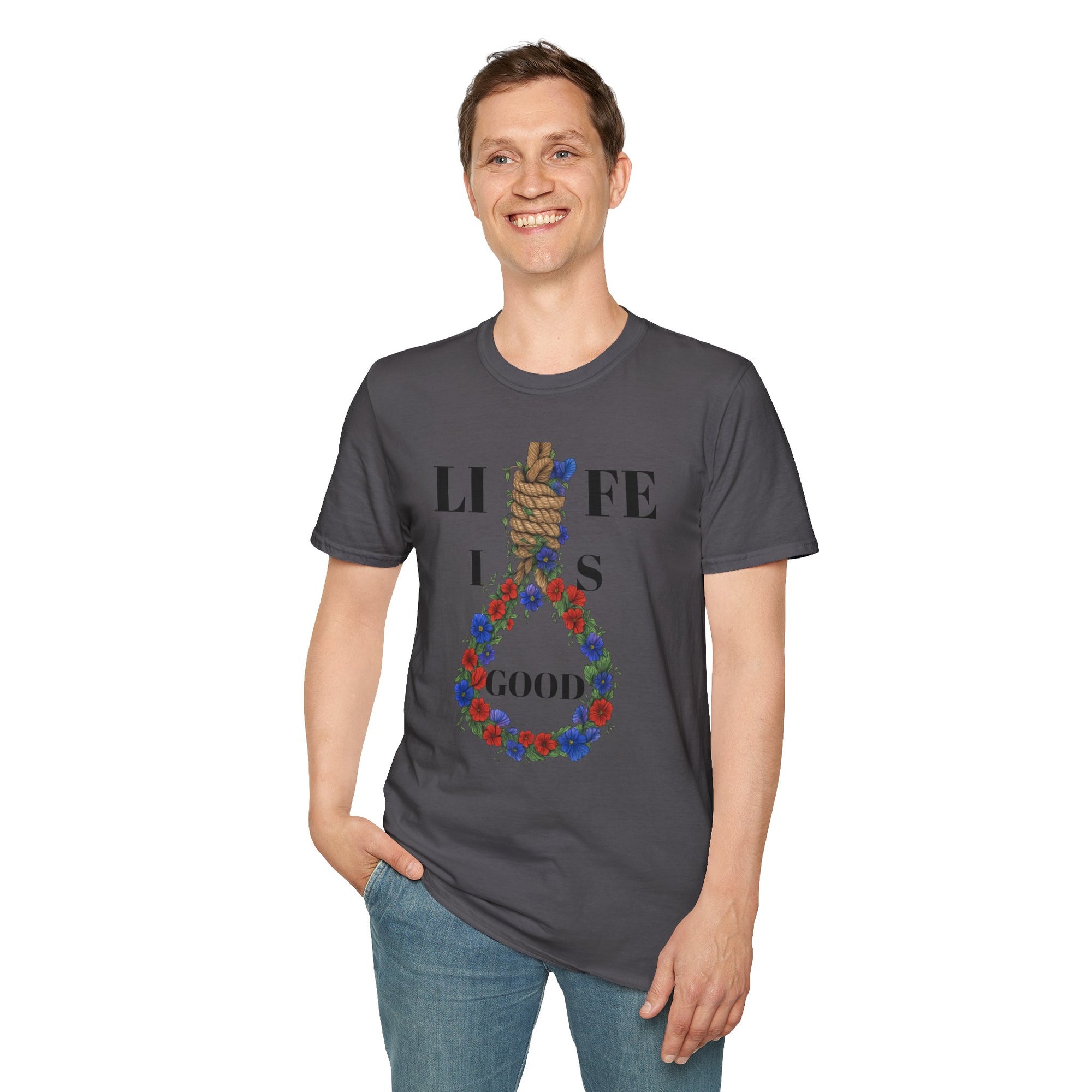 Life Is Good Unisex Softstyle T-Shirt