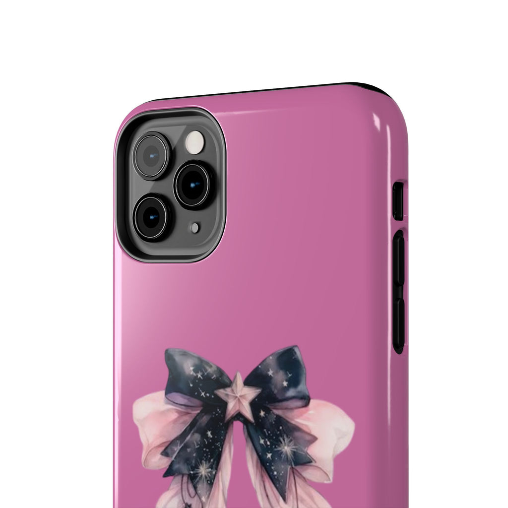 Pink Ribbon Tough Phone Cases, Galaxy Phone Covers, Chic Phone Protection, Ideal Gift for Her, Stylish Tech Accessories