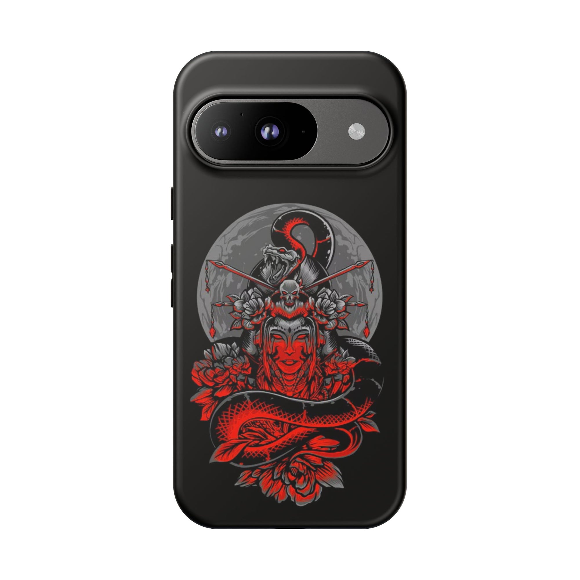 Tough Cases for iPhone, Dragon & Warrior Design, Durable Phone Protection, Perfect Gift for Tech Lovers, Unique Gifting