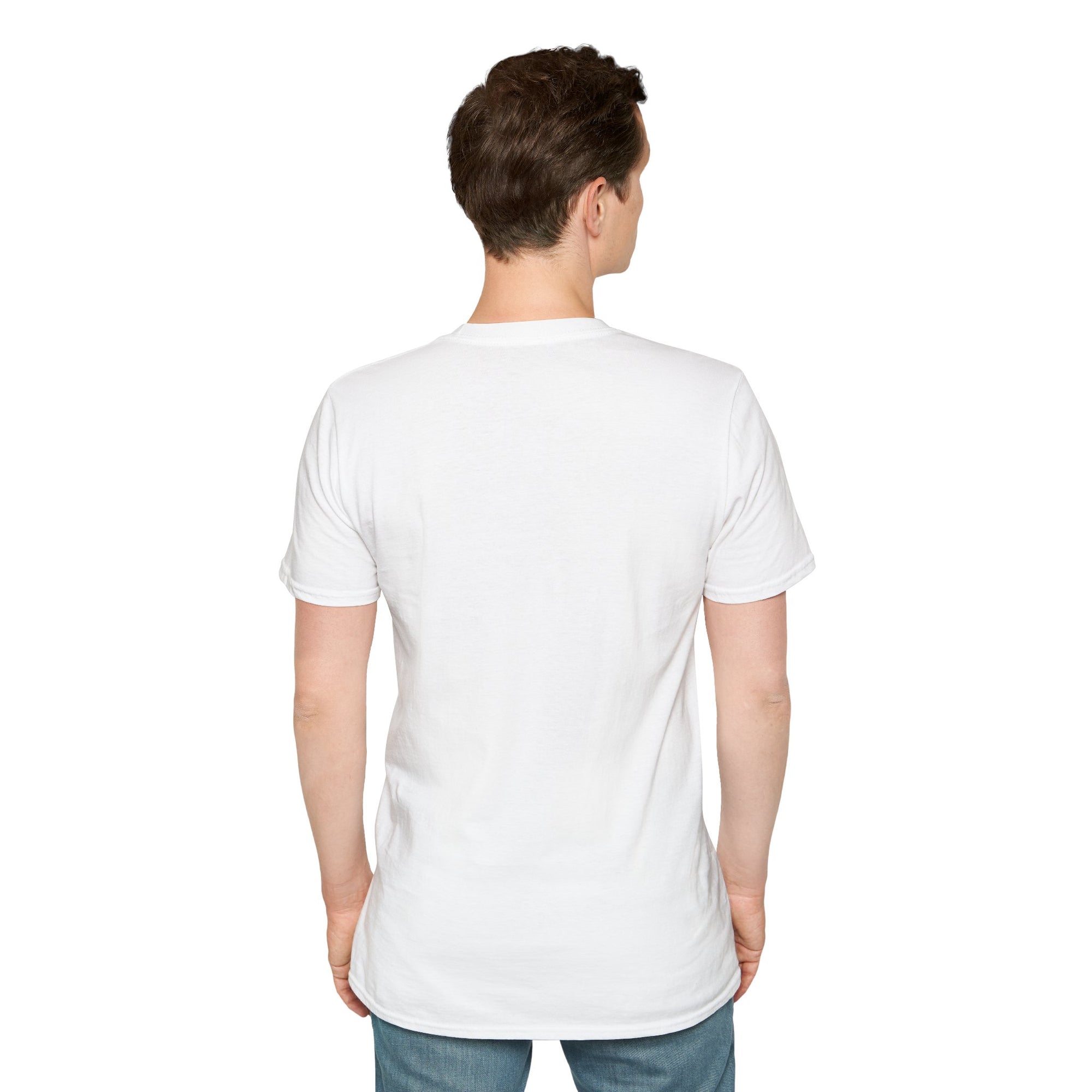 I love Herrrrr Cute Cartoon Love T-Shirt, Unisex Softstyle Tee, Perfect for Gifts, Casual Wear, Valentine's Day, Cute Character Apparel