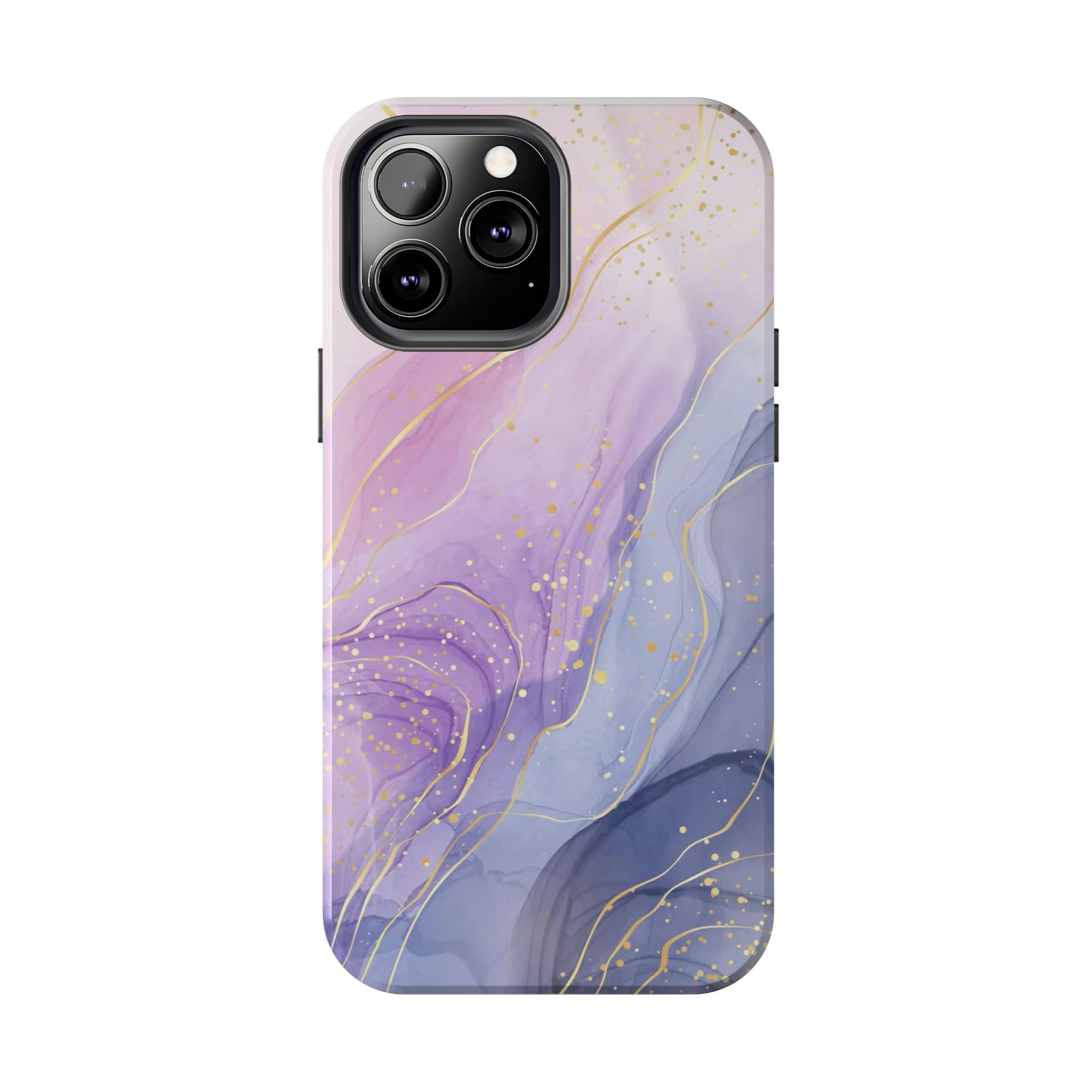 Elegant Abstract Tough Phone Cases for Stylish Protection, Gift for Her, Phone Accessories, Lavender Marble Design, Phone Cover for [...]