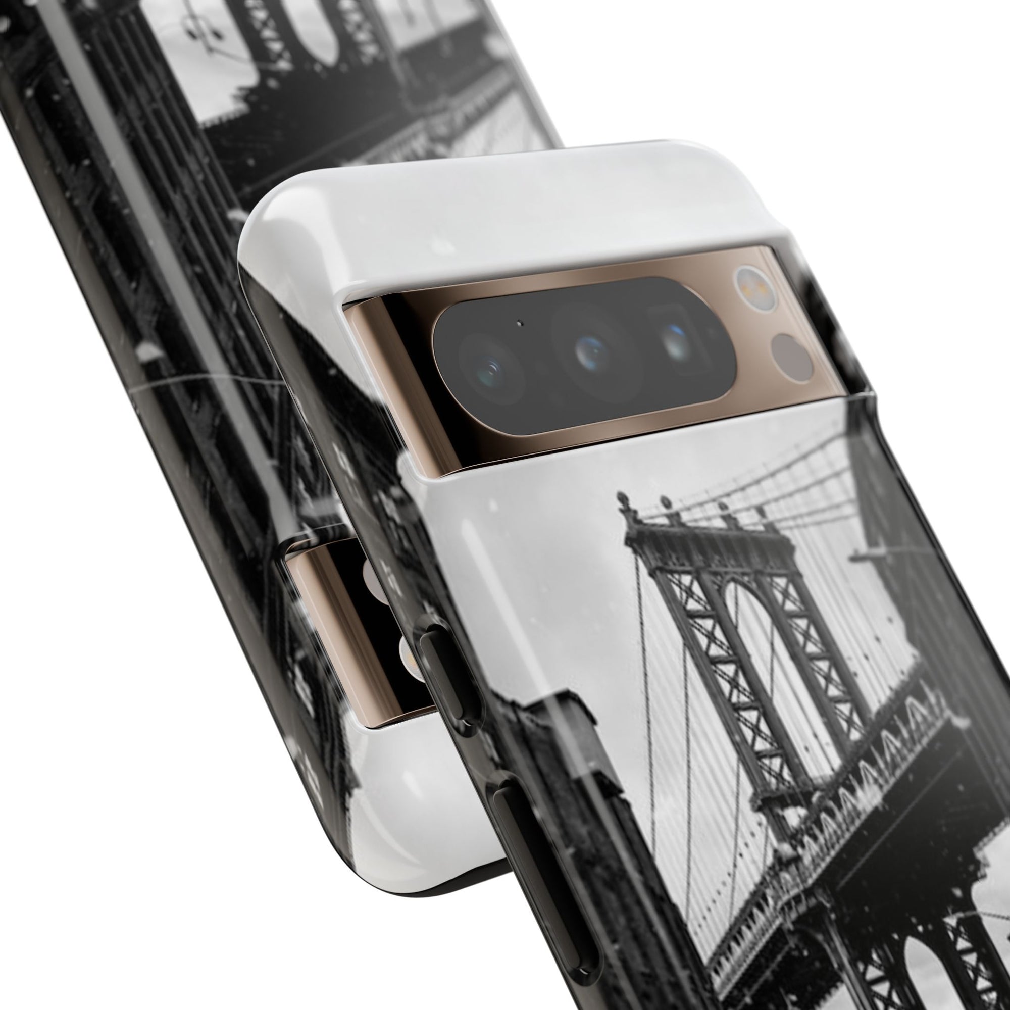 Black and White Phone Case with Iconic Bridge Design, Tough Cases for Photography Lovers, Unique Gift for Travelers, Stylish Everyday [...]