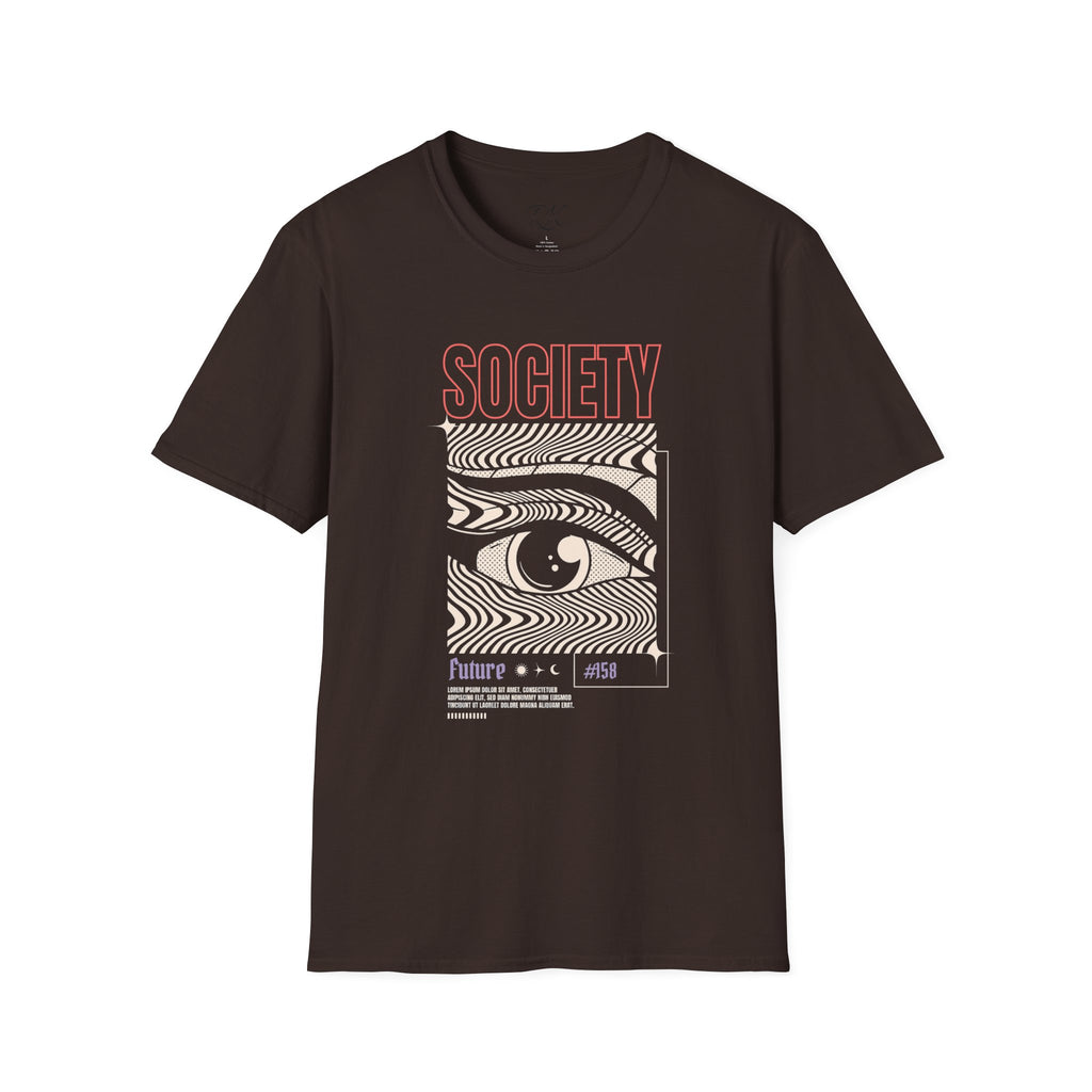 Society Graphic Unisex T-Shirt, Trendy Casual Tee, Unique Gift for Friends, Streetwear, Everyday Style