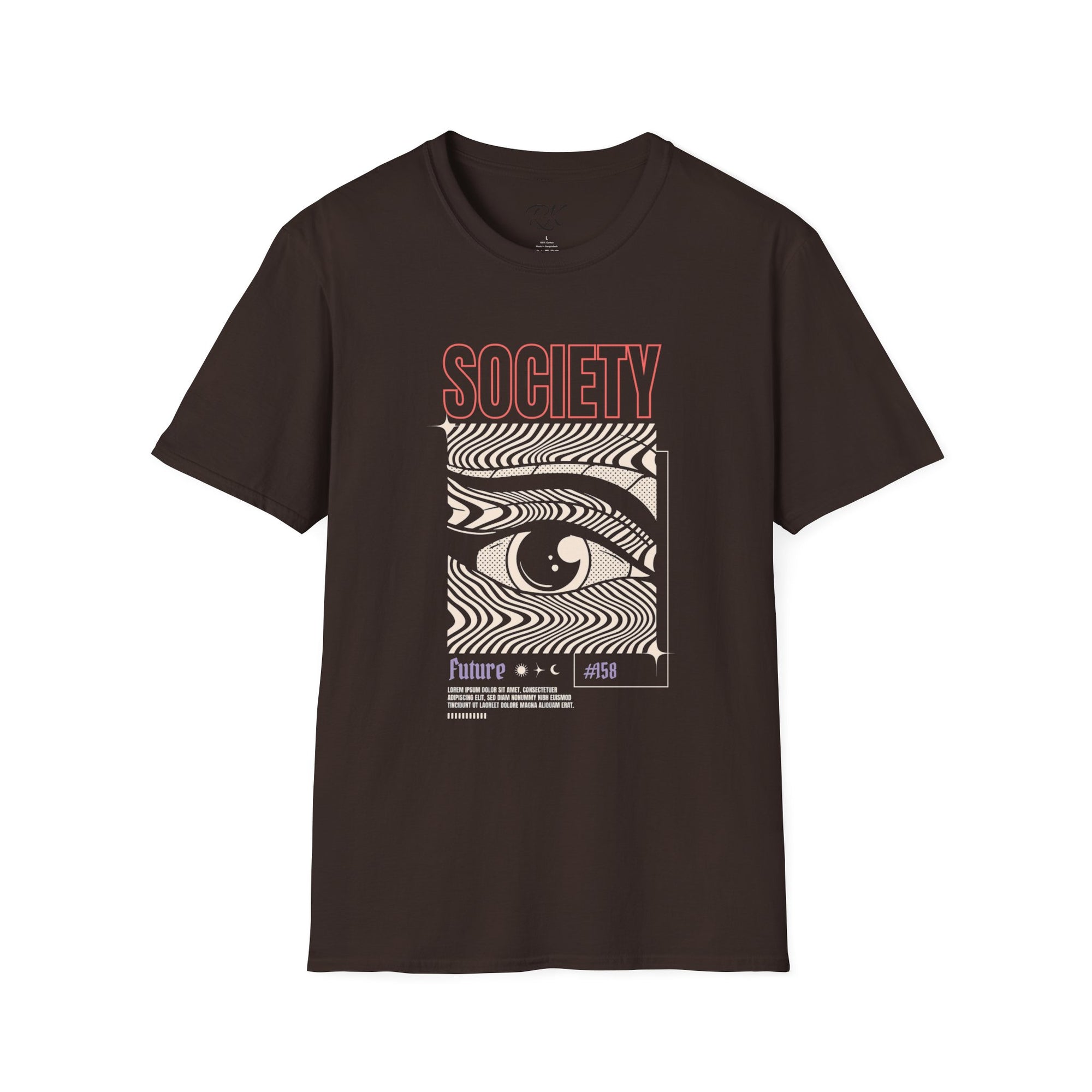 Society Graphic Unisex T-Shirt, Trendy Casual Tee, Unique Gift for Friends, Streetwear, Everyday Style