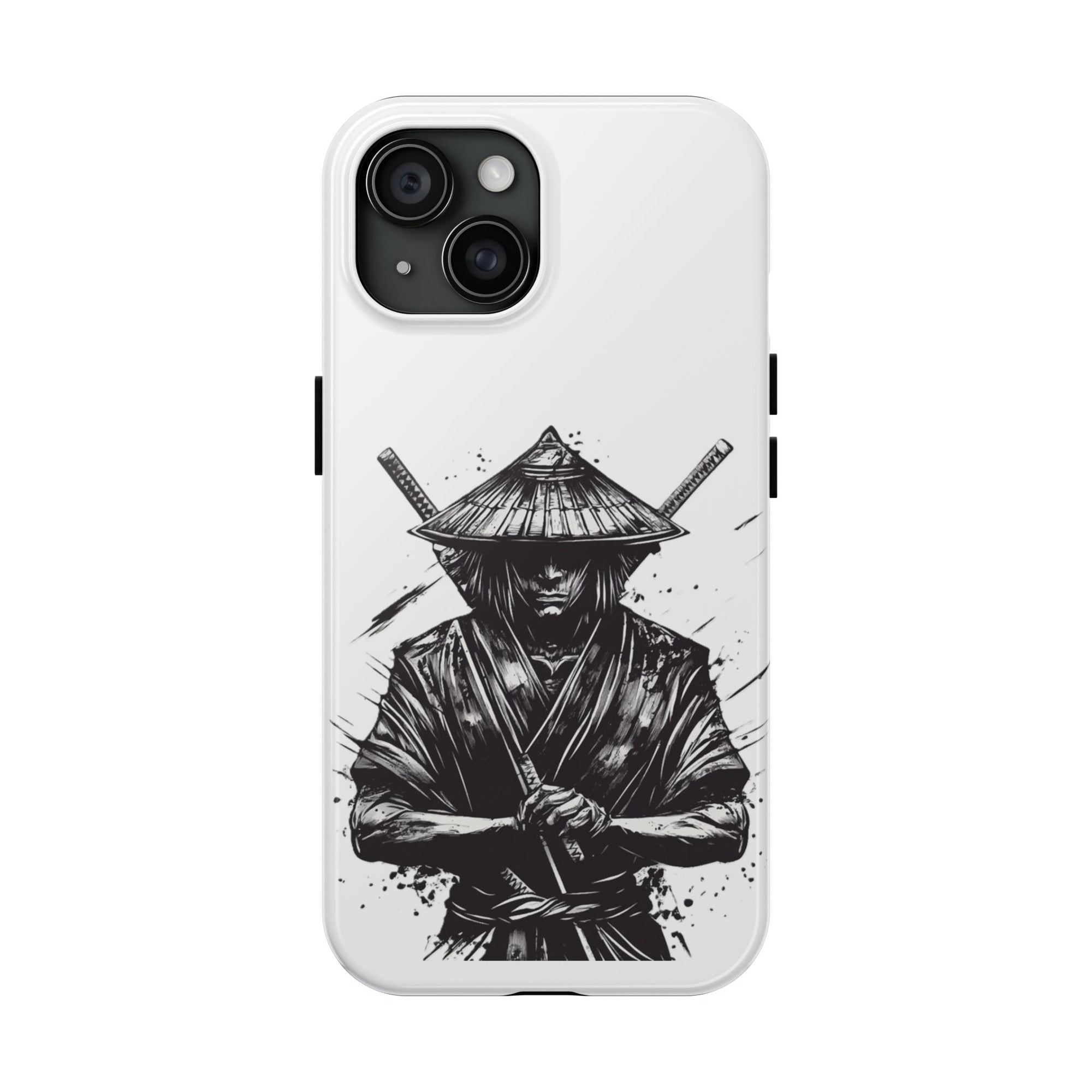 Samurai Tough Phone Cases, Rugged Smartphone Accessories, Durable Covers for Men, Unique Gifts for Him, Japanese Warrior Design