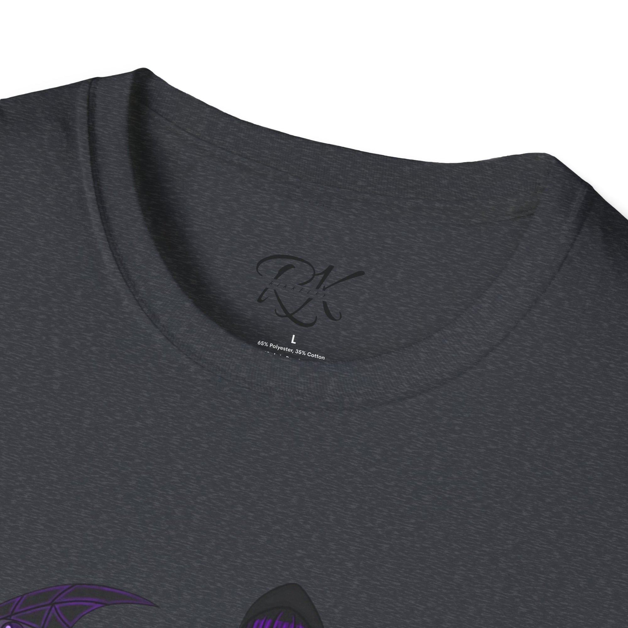 Gothic Fantasy T-Shirt, Unisex Softstyle Tee, Halloween Costume, Creepy Graphic Tee, Gift for Gamers, Unique Graphic Shirt