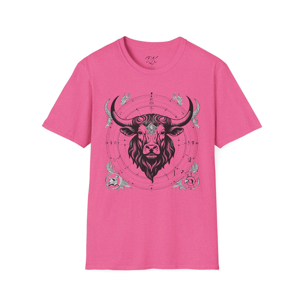 Taurus Zodiac T-Shirt, Astrology Tee, Horoscope Gift, Unisex Softstyle Shirt, Birthday Apparel, Taurus Constellation Top