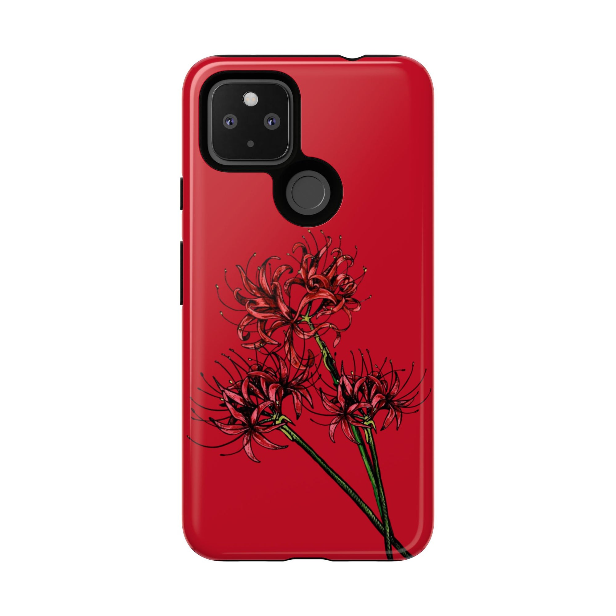 Floral Phone Case, Cute Durable Case for Plants Lovers, Stylish Tech Accessories, Gift for Her, Autumn Decor
