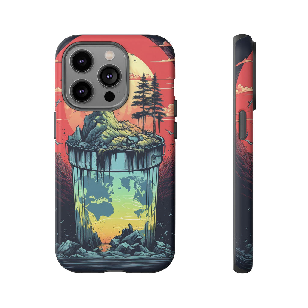 Vibrant Nature-Themed Phone Case, Tough Cases for Adventurers, Eco-Friendly, Trendy Phone Accessory, Great Gift for Nature Lovers