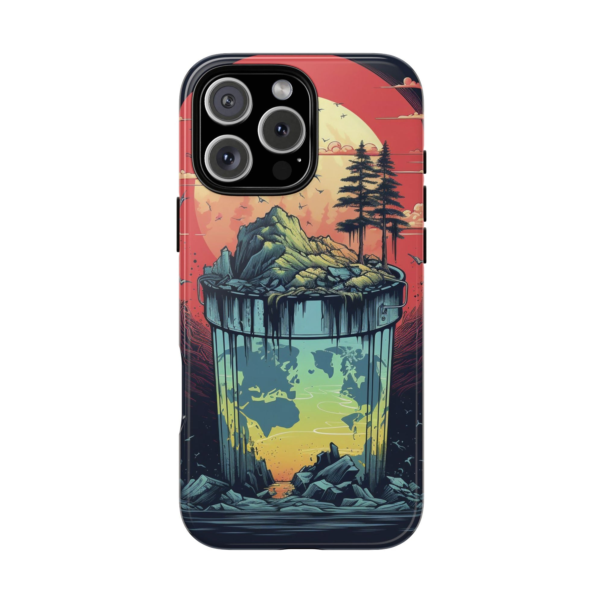 Vibrant Nature-Themed Phone Case, Tough Cases for Adventurers, Eco-Friendly, Trendy Phone Accessory, Great Gift for Nature Lovers