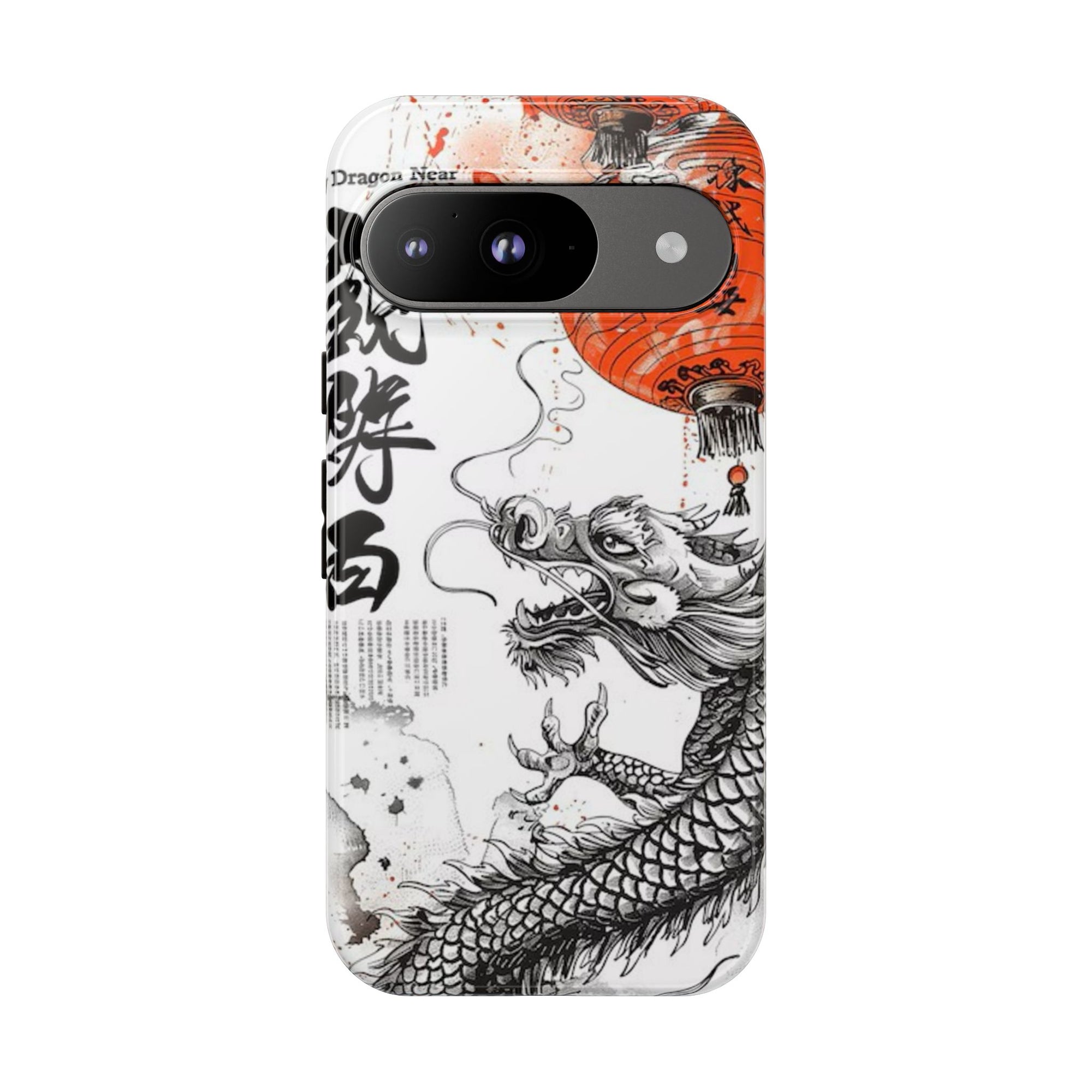 Dragon Design Phone Case, Tough Cases with Chinese Art for Unique Style, Gift for Art Lovers, Phone Protection, Trendy Accessories