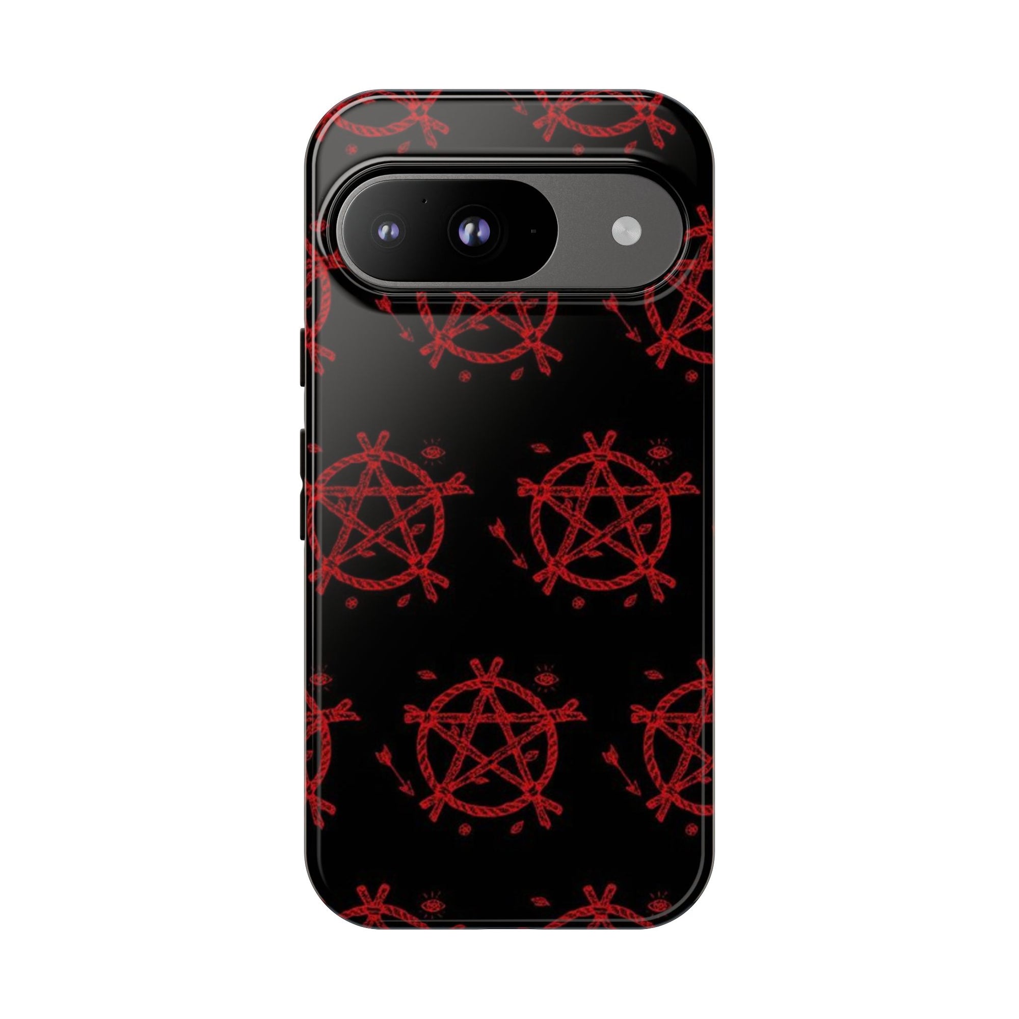 Anarchist iPhone Case, Tough Phone Cover, Punk Style Accessory, Unique Gift for Rebels, Goth Aesthetic Phone Case